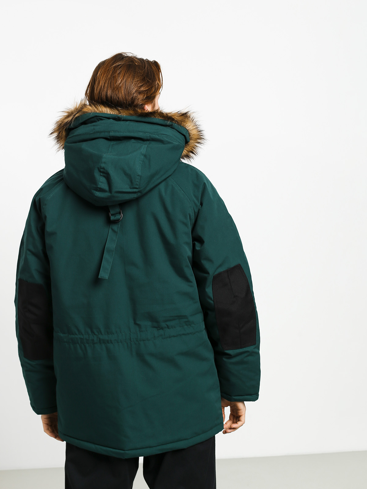 Carhartt WIP Trapper Parka Jacket green (dark fir/black)
