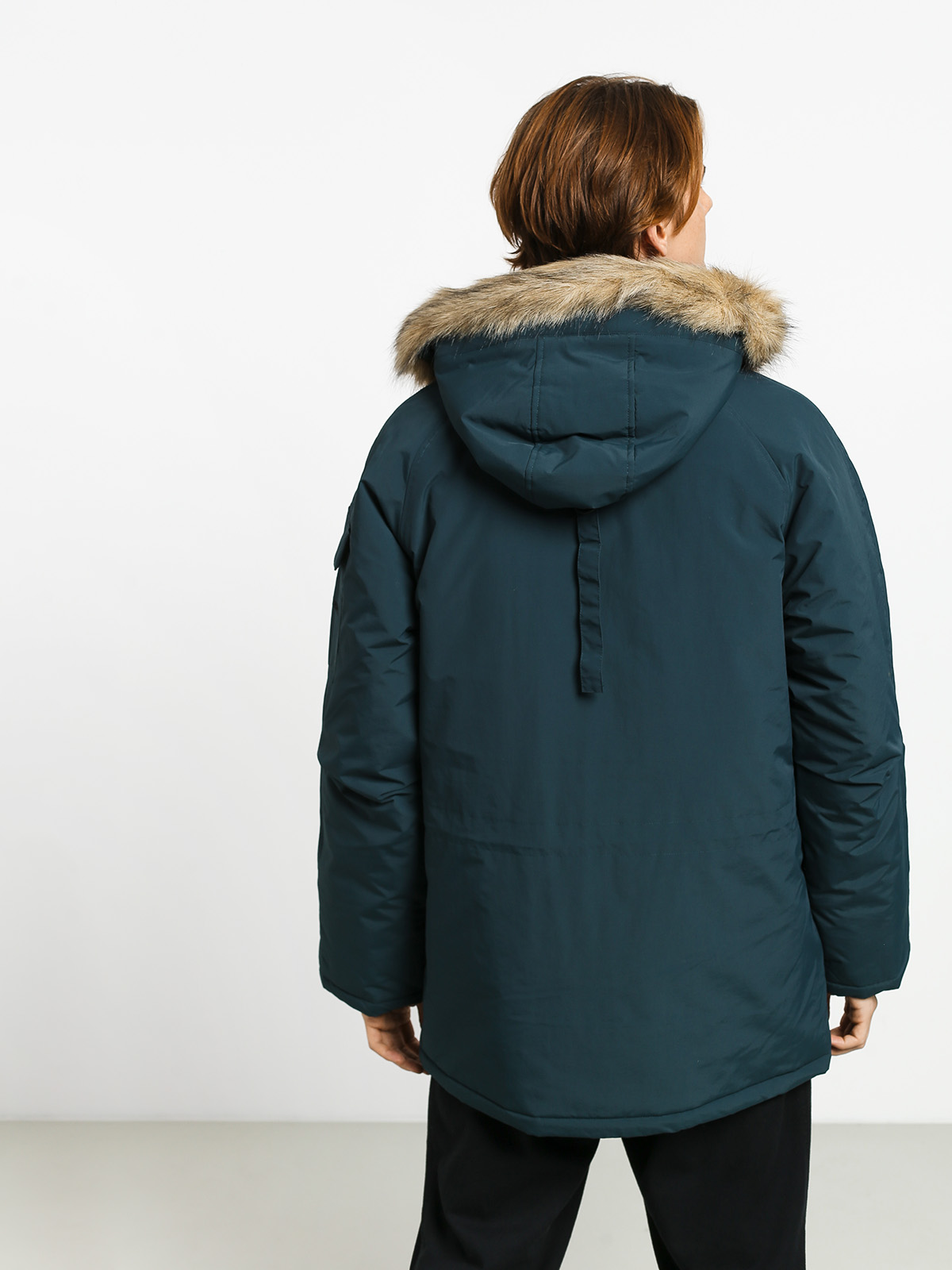 Carhartt WIP Anchorage Parka Jacke (duck blue/black)