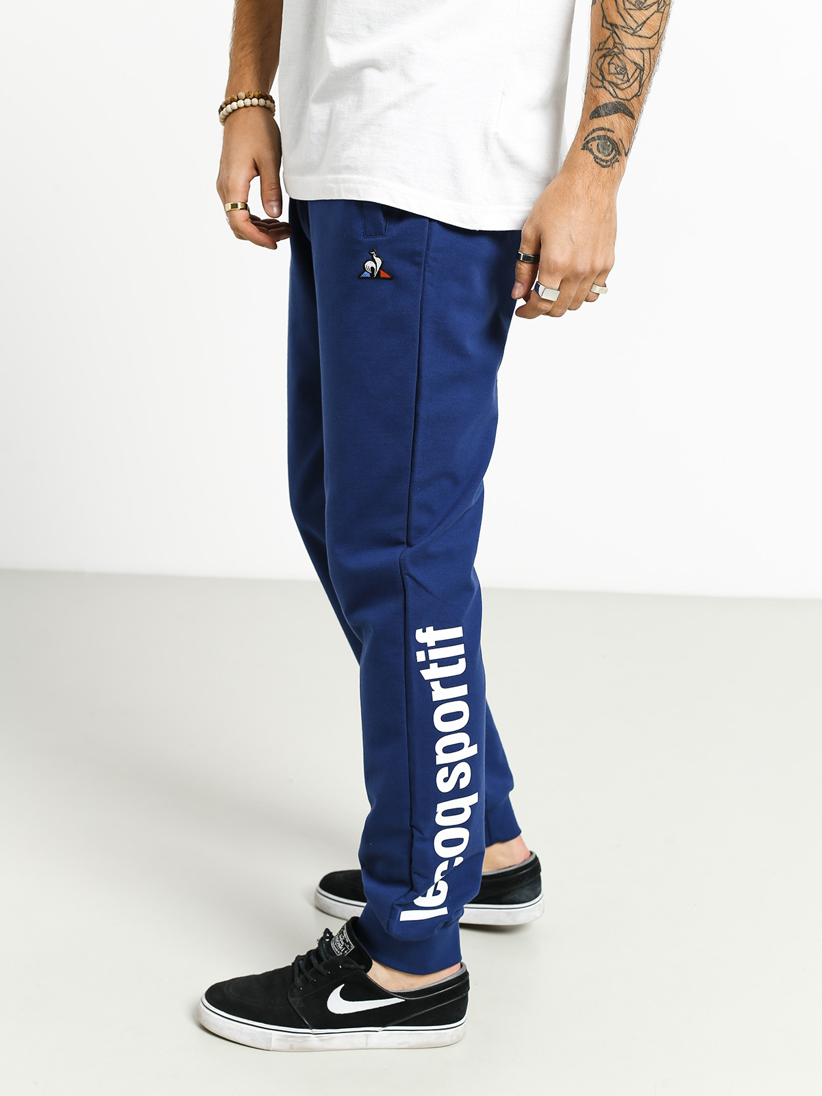 le coq sportif track pants