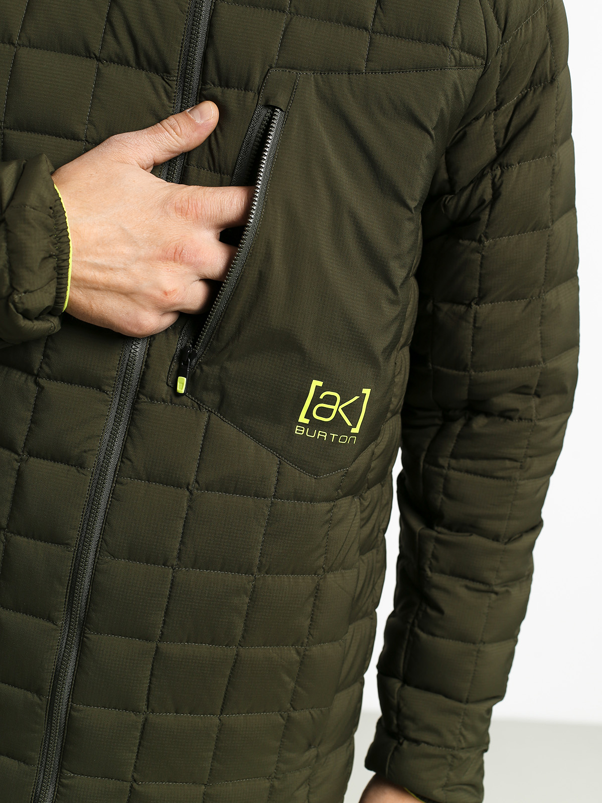 Burton Ak Bk Lite Ins Jacke Grun forest night