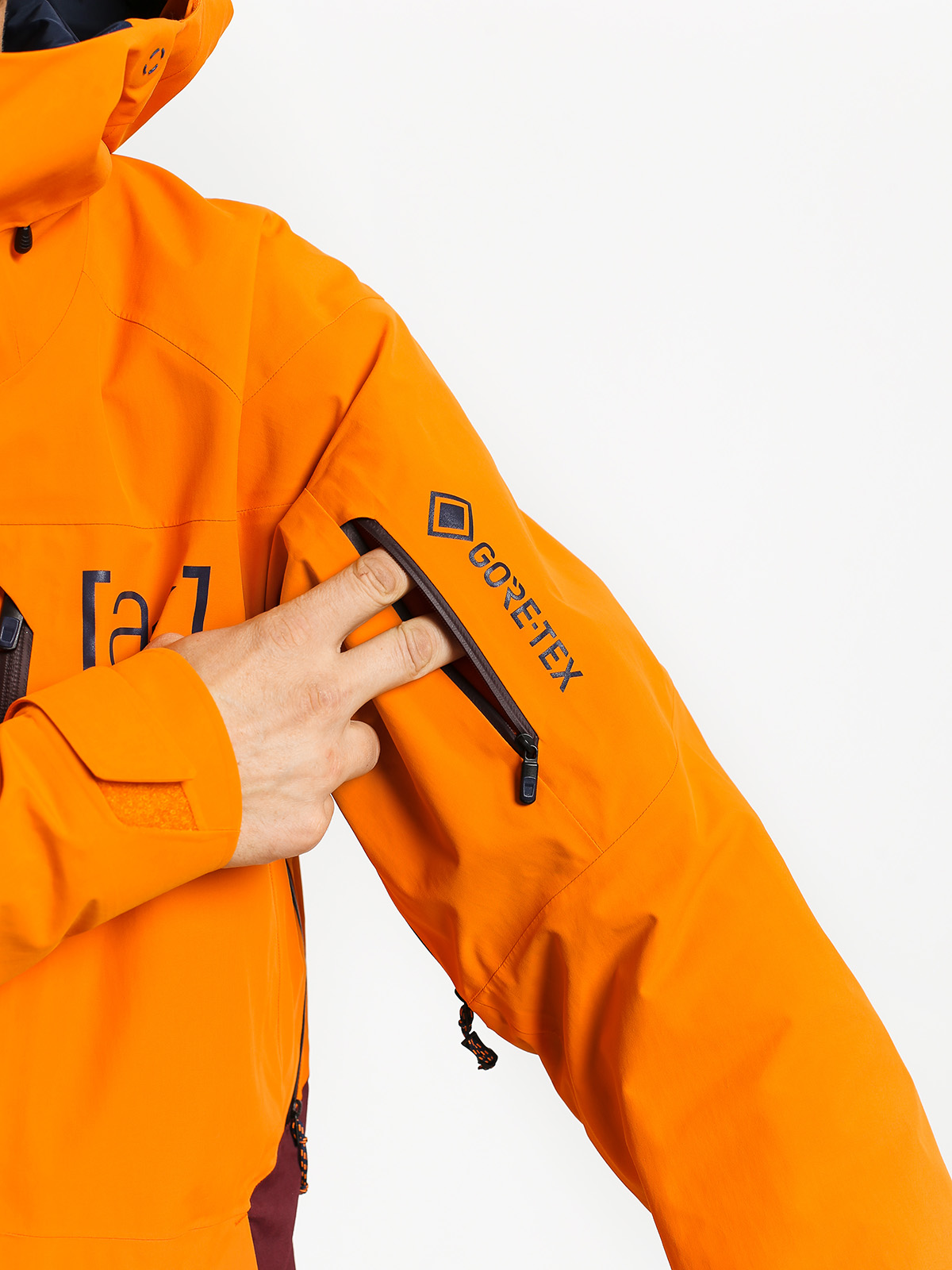 Mens Burton Ak Gore Cyclic Snowboard jacket (russet orange)
