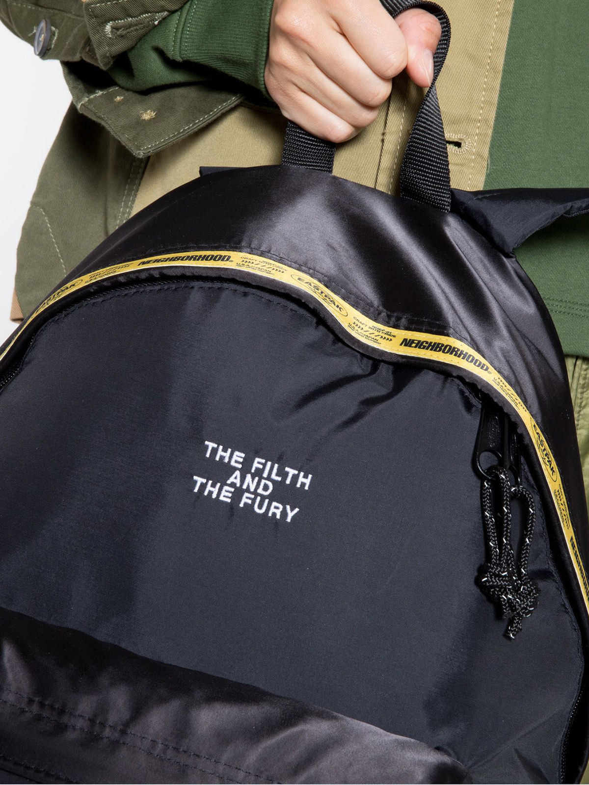 Eastpak X Neighborhood Padded Backpack (nbhd black)