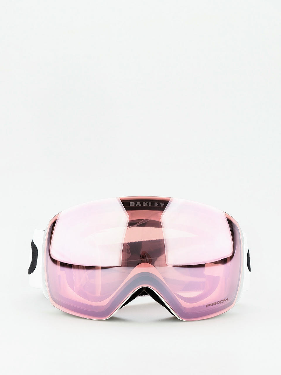 Oakley Flight Deck L Goggles (matte white/prizm hi pink iridium)