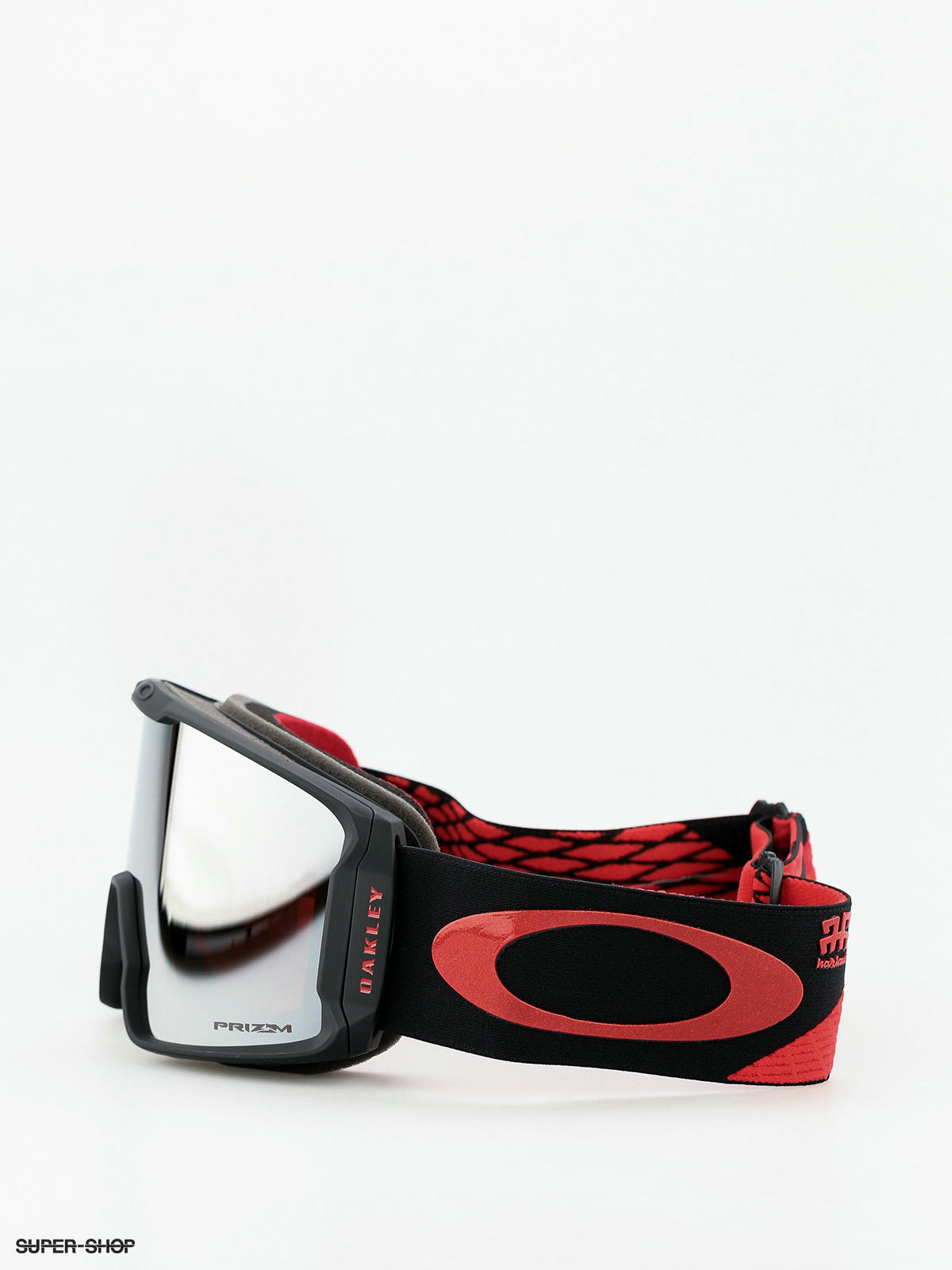 Oakley Line Miner Goggles (harlaut sig shredbot red black/prizm snow black  iridium)