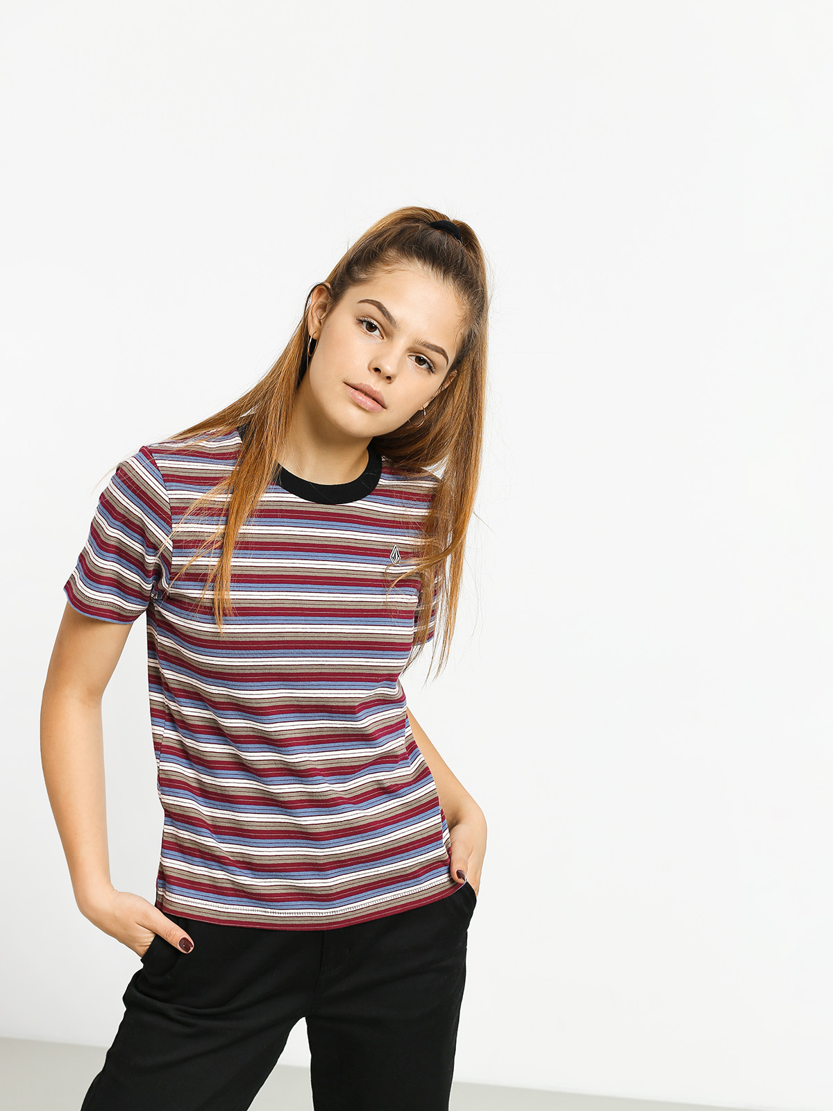 Volcom Heywood T-shirt Wmn (plum)