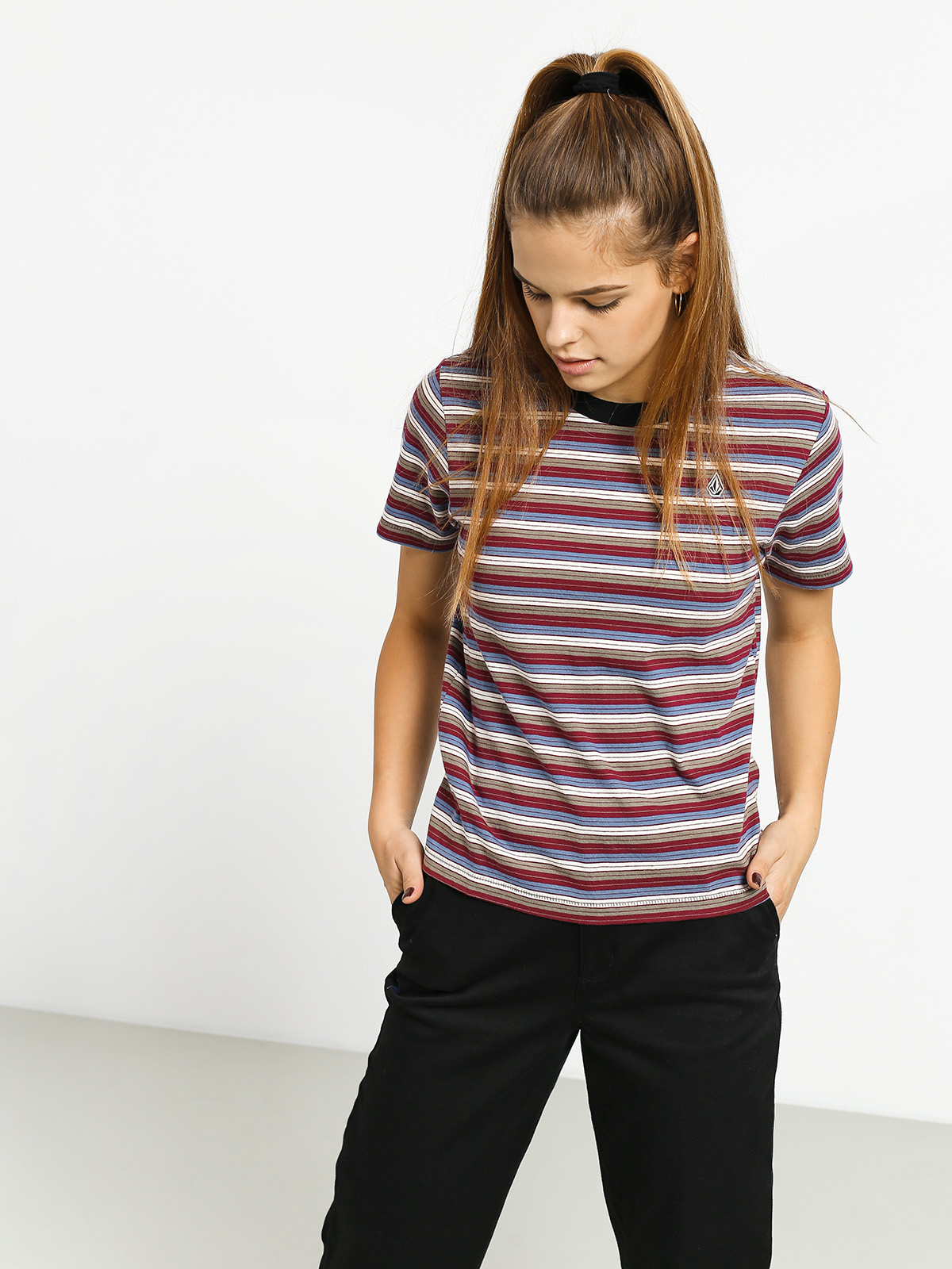 Volcom Heywood T-shirt Wmn (plum)