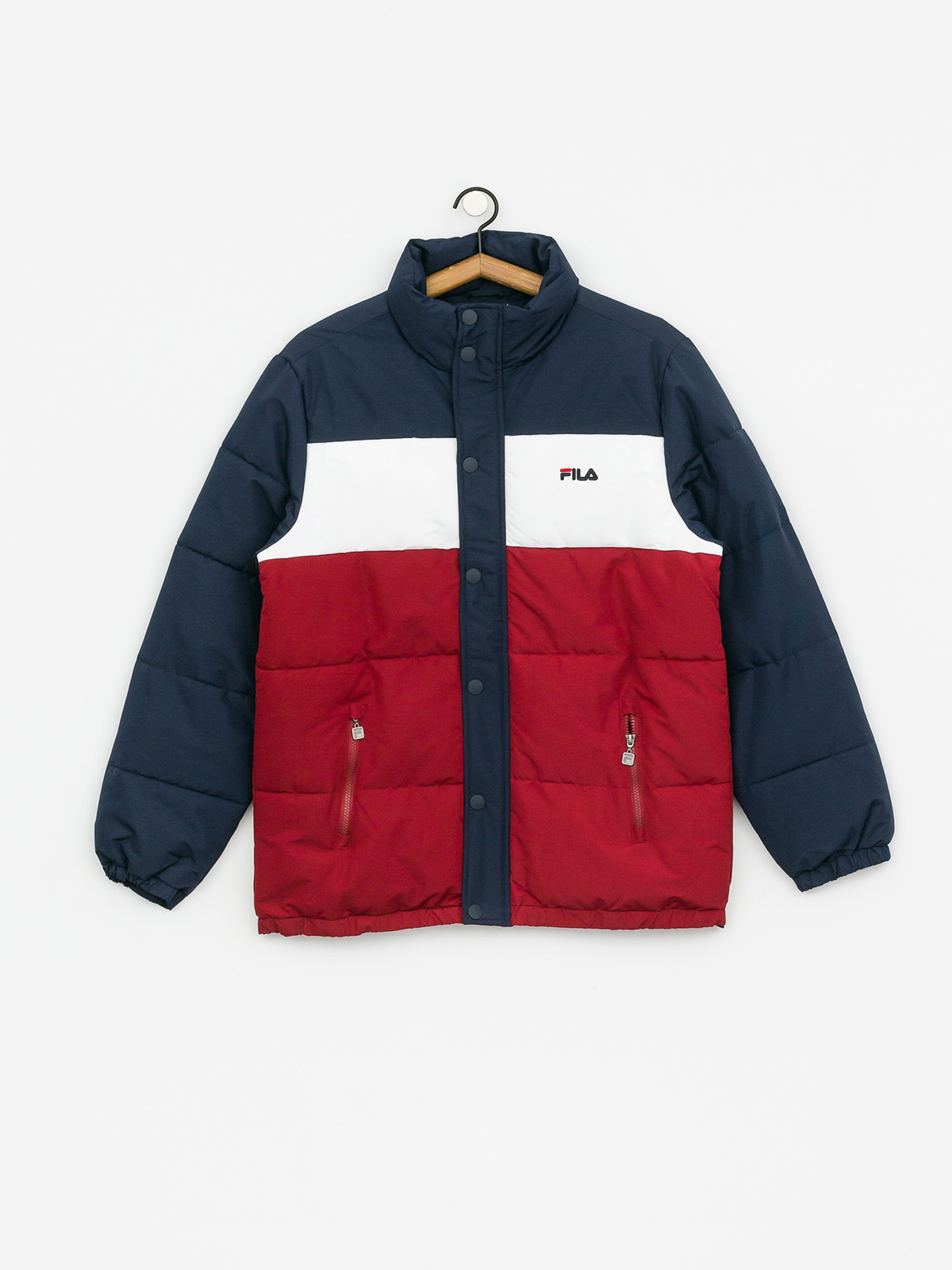 Fila Pelle Jacket (rhubarb/black iris/bright white)