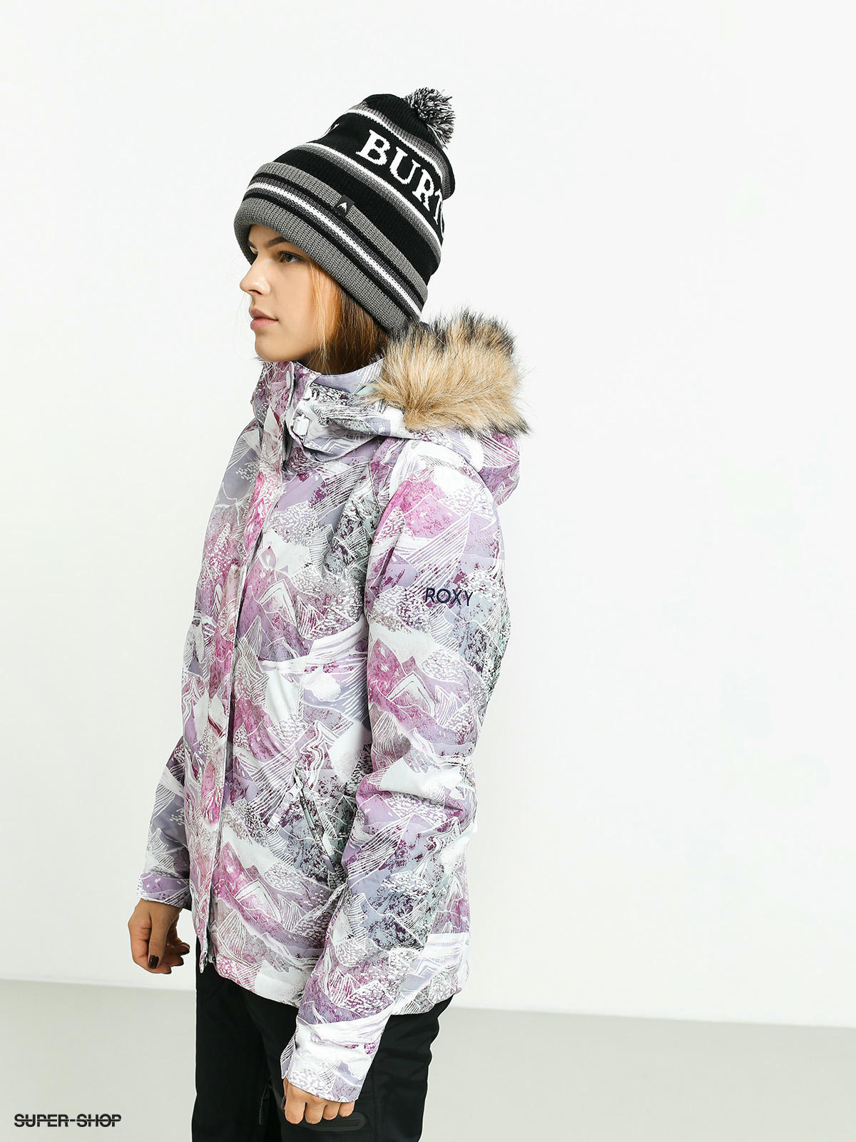 roxy purple ski jacket