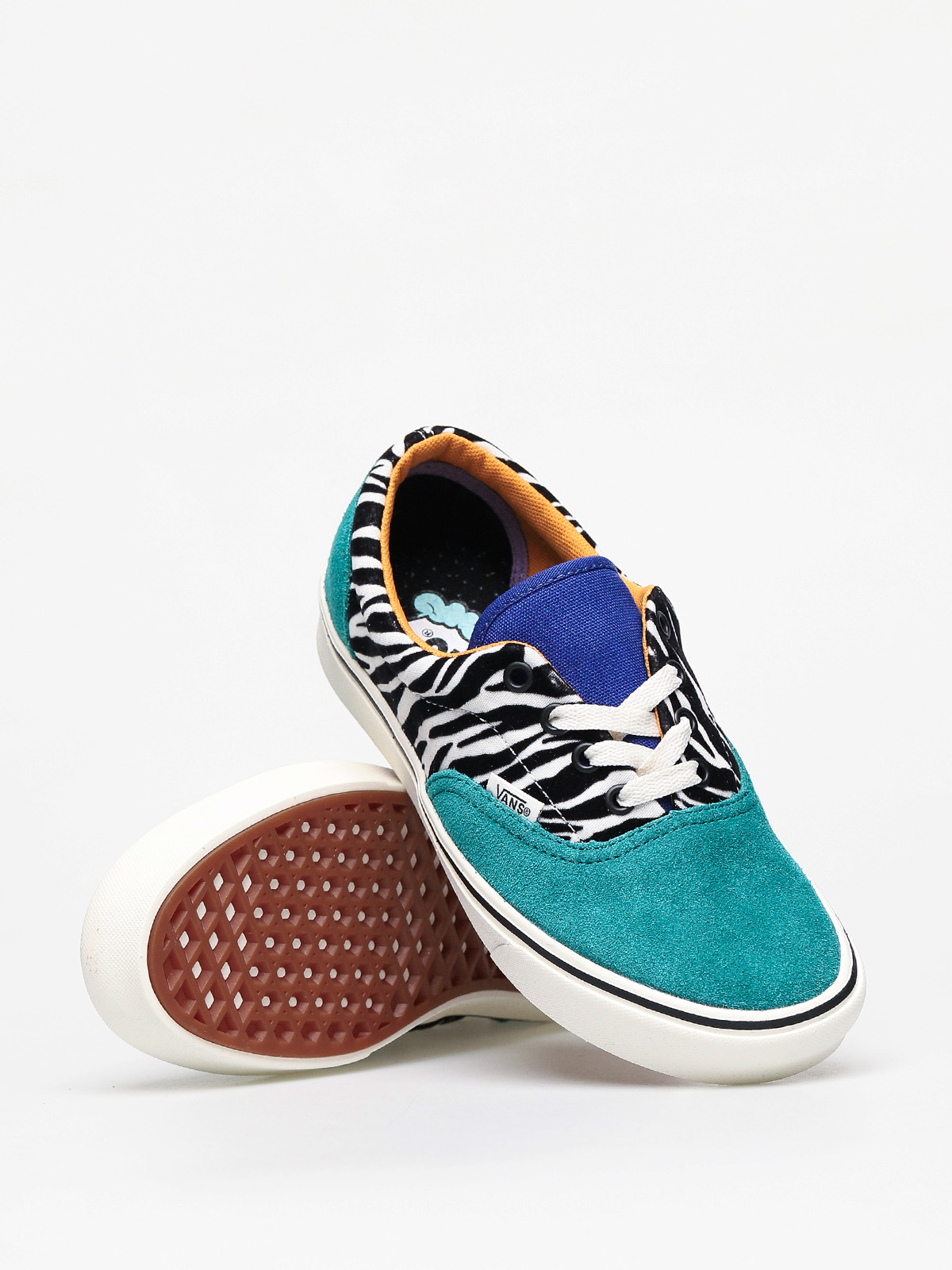 Vans Comfycush Era Shoes (zebra/tidepool surf the wb)