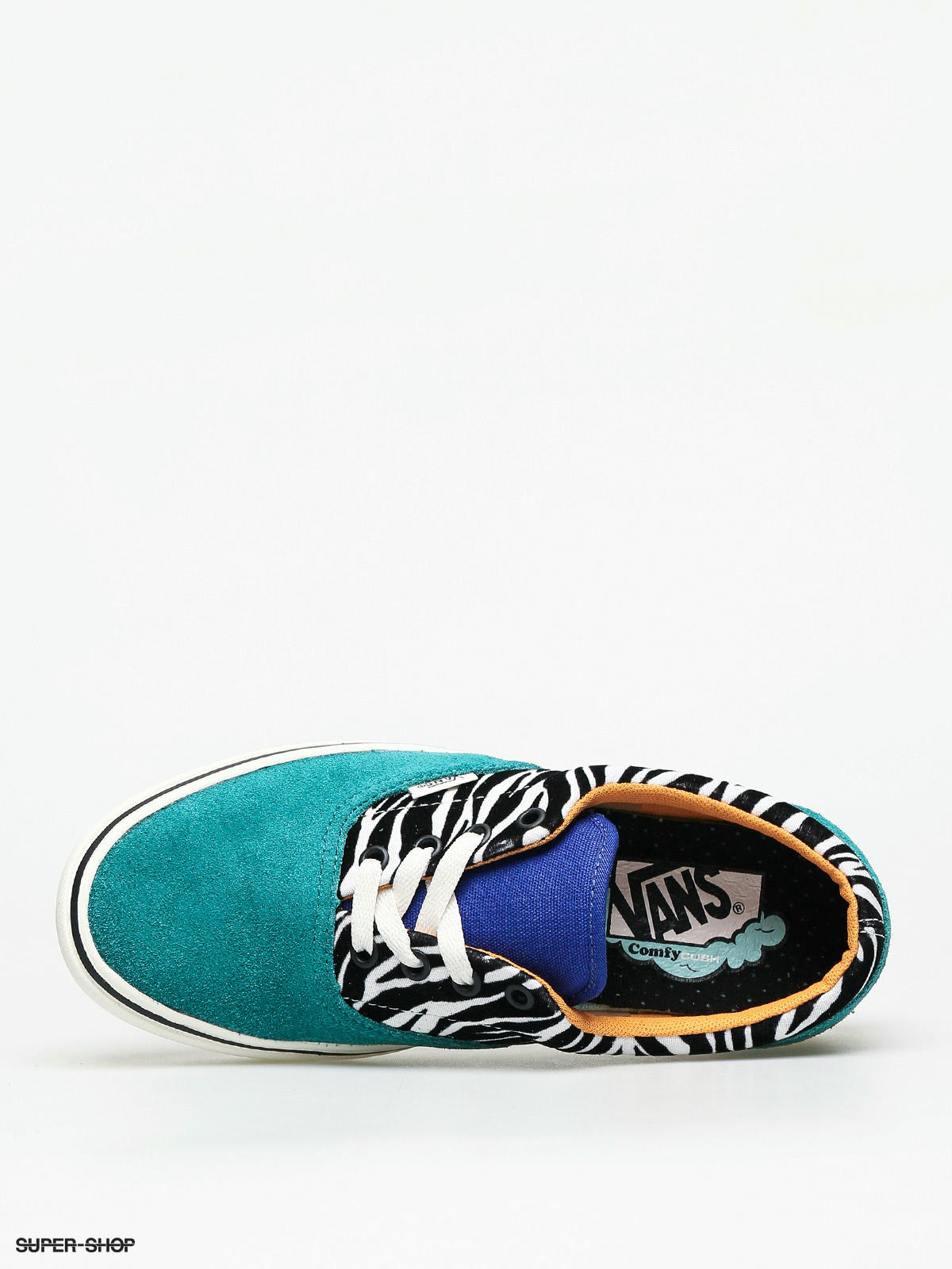 Vans Comfycush Era Shoes zebra tidepool surf the wb