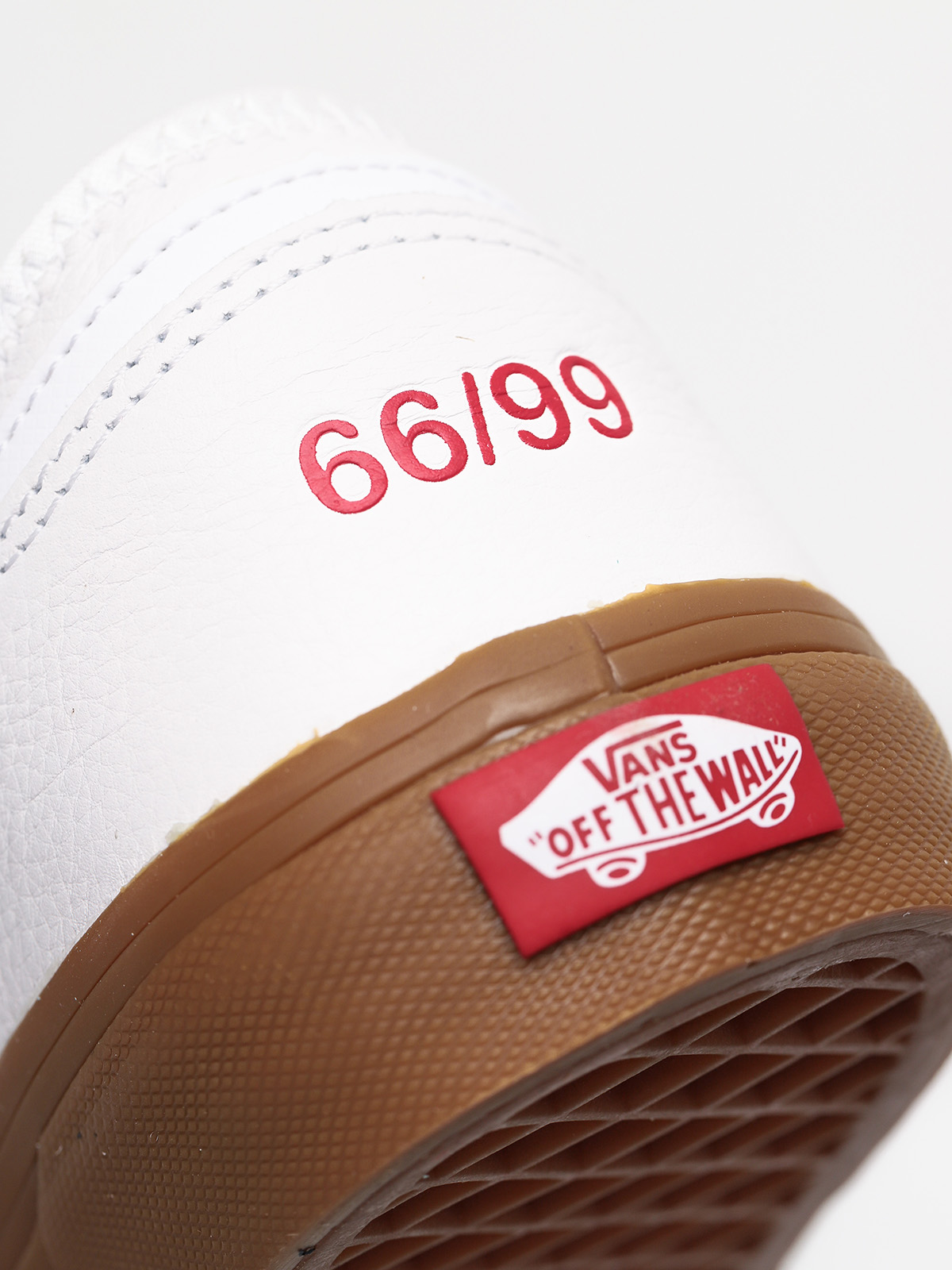 Vans hot sale white gum