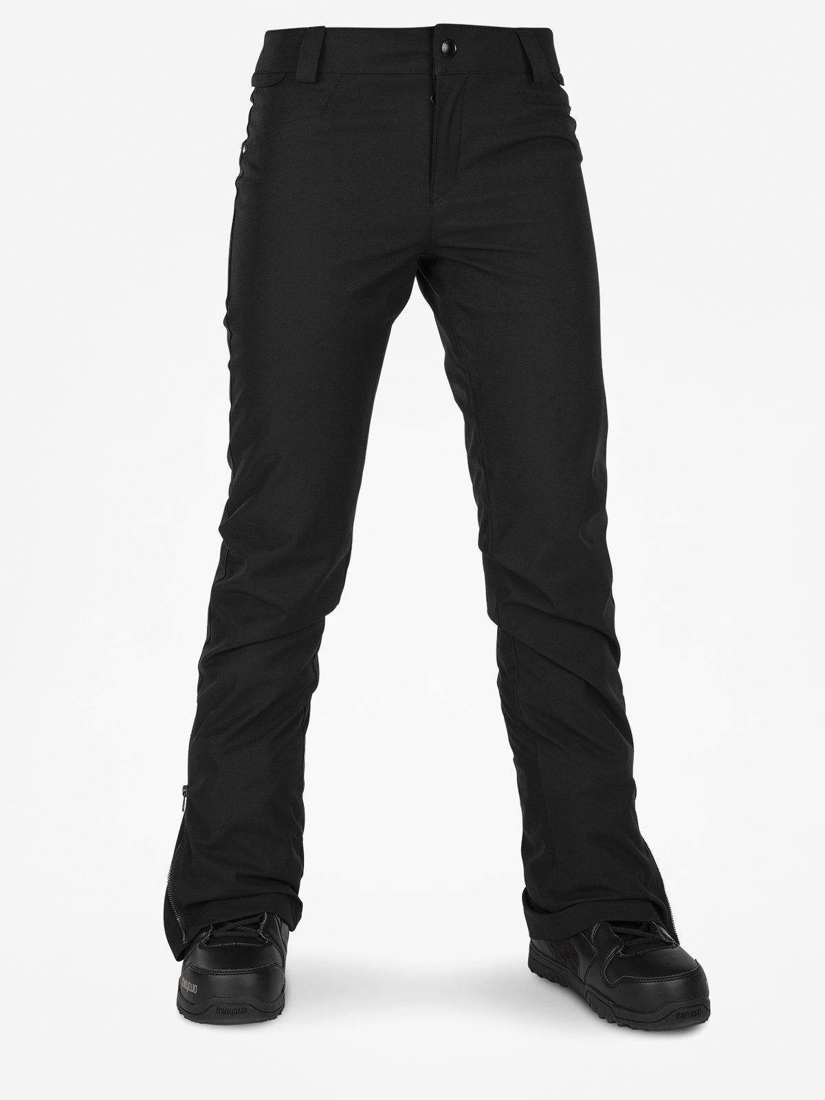 Womens Volcom Battle Stretch Snowboard pants (blk)