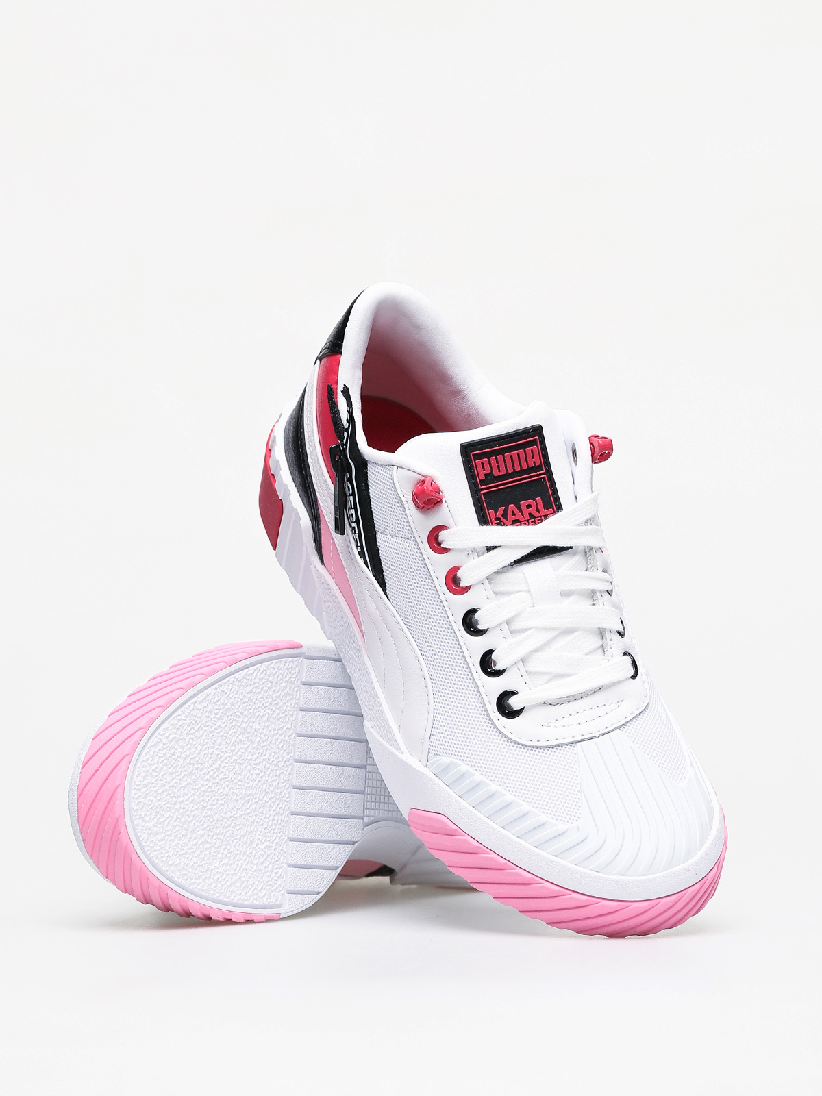 Puma X Karl Lagerfeld Cali Shoes Wmn (puma white/puma white/prism pink)