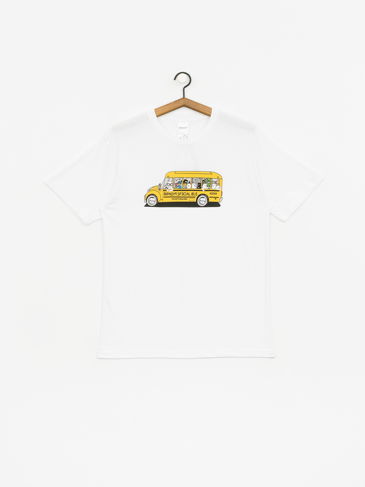 RipNDip School Bus T-shirt (white)