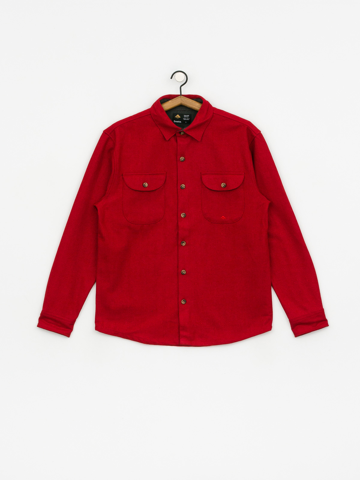 Emerica Nicholson Wool Shirt (red)