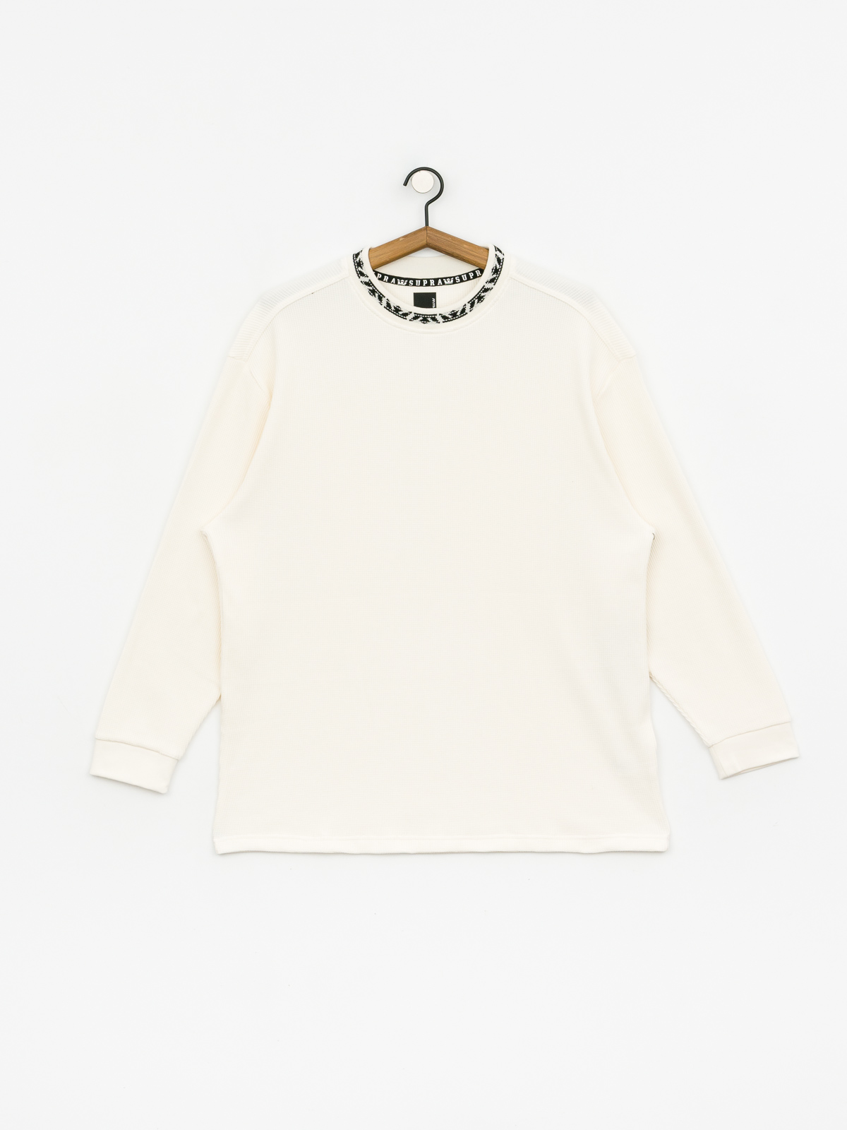 Supra Crown Waffle Sweatshirt (off white)