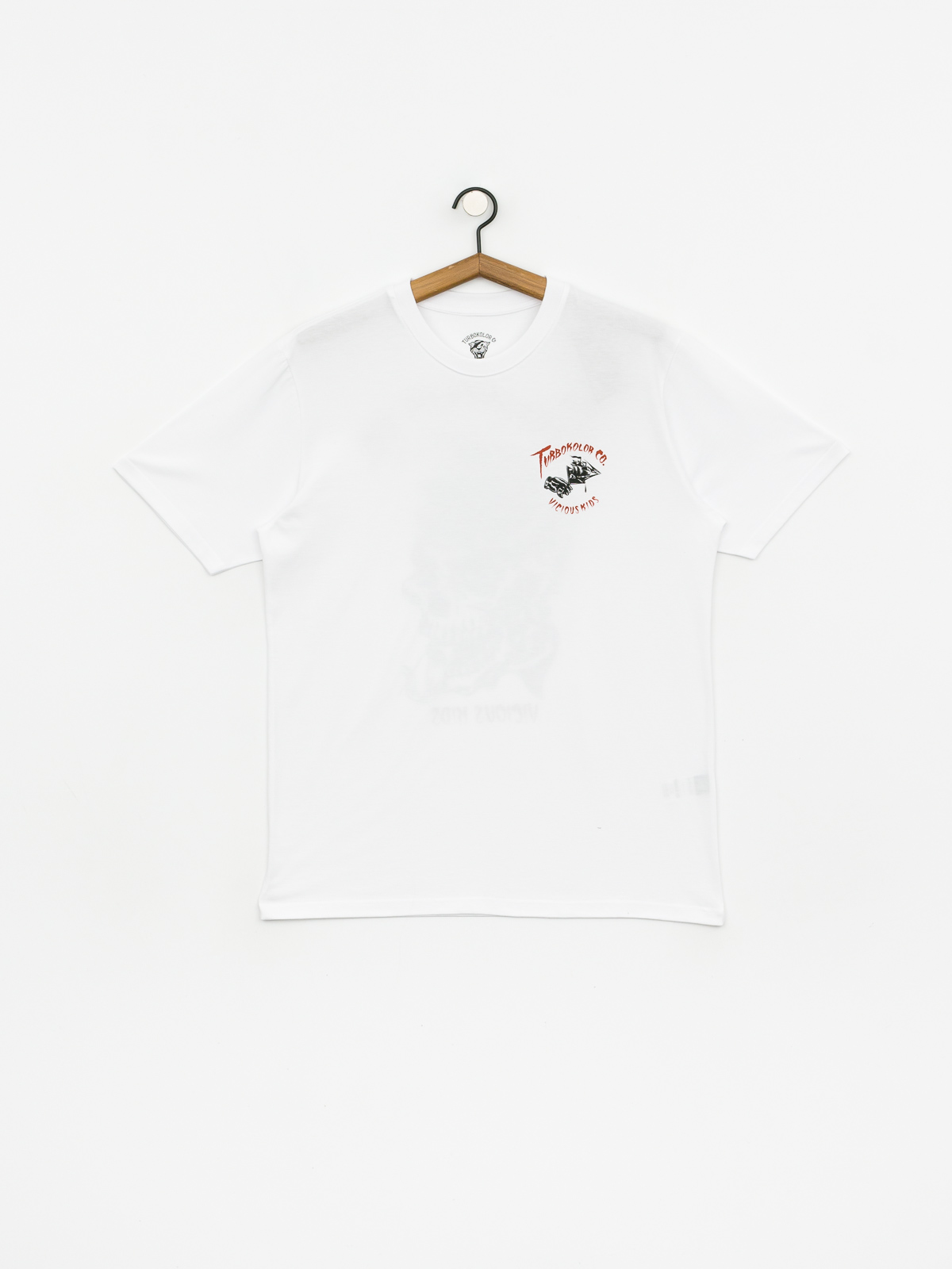 Turbokolor Wave T-shirt (white)