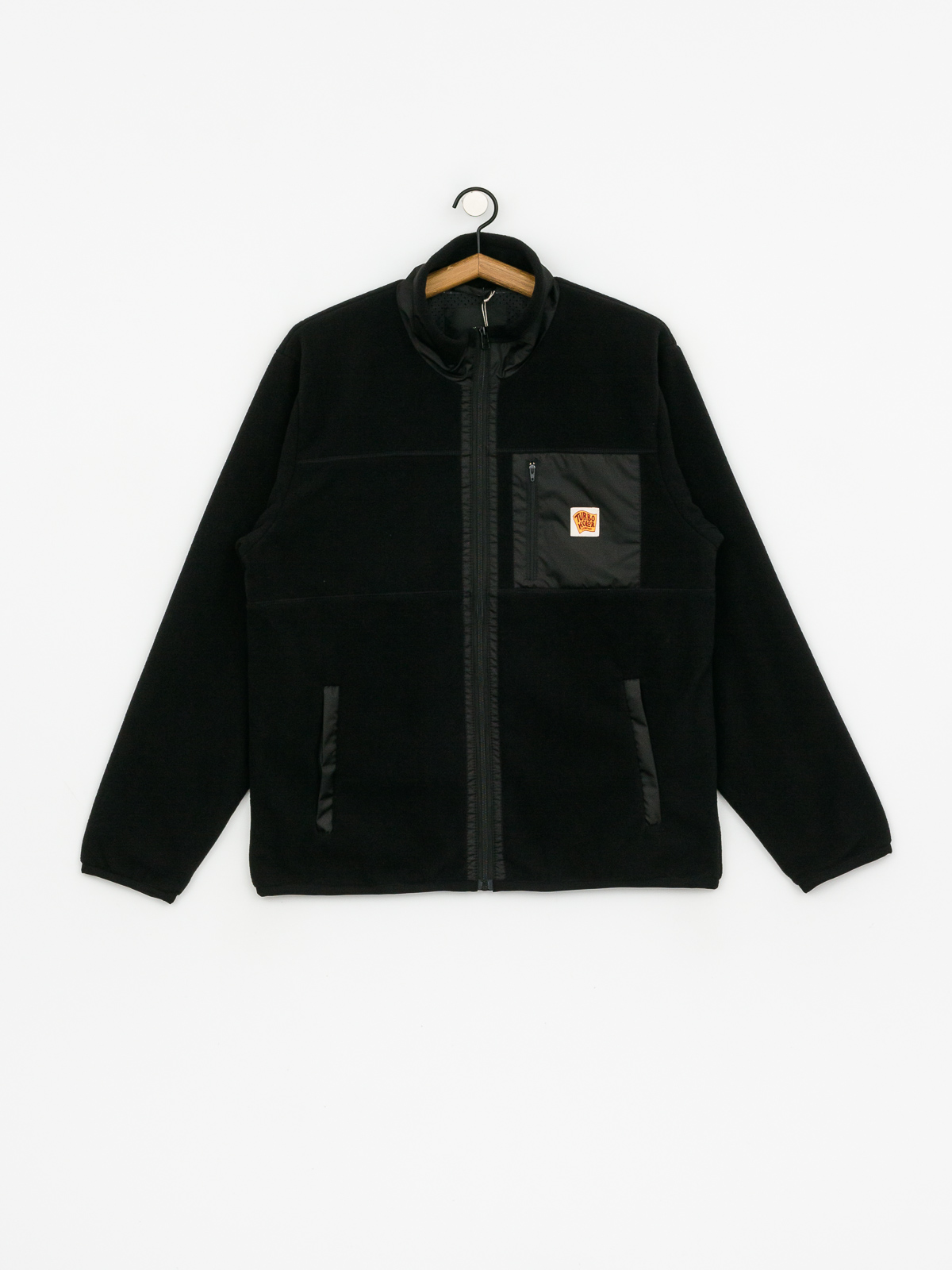 Turbokolor Fleece Label Jacket (black)