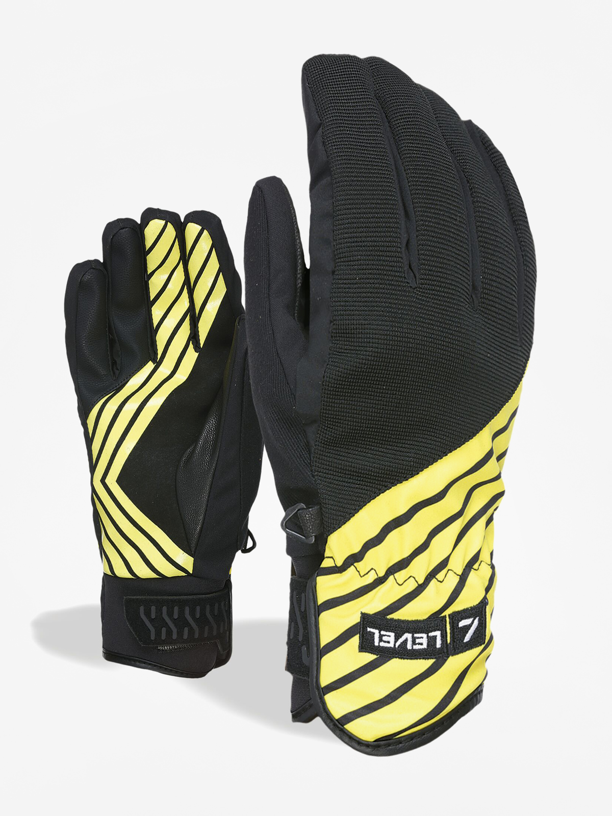 Level Suburban Rider Issue Gloves (black yellow)