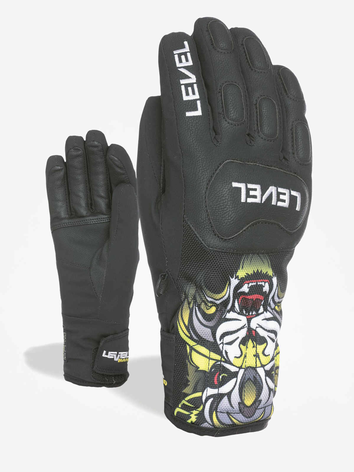 Level Race Jr Gloves (pk black)