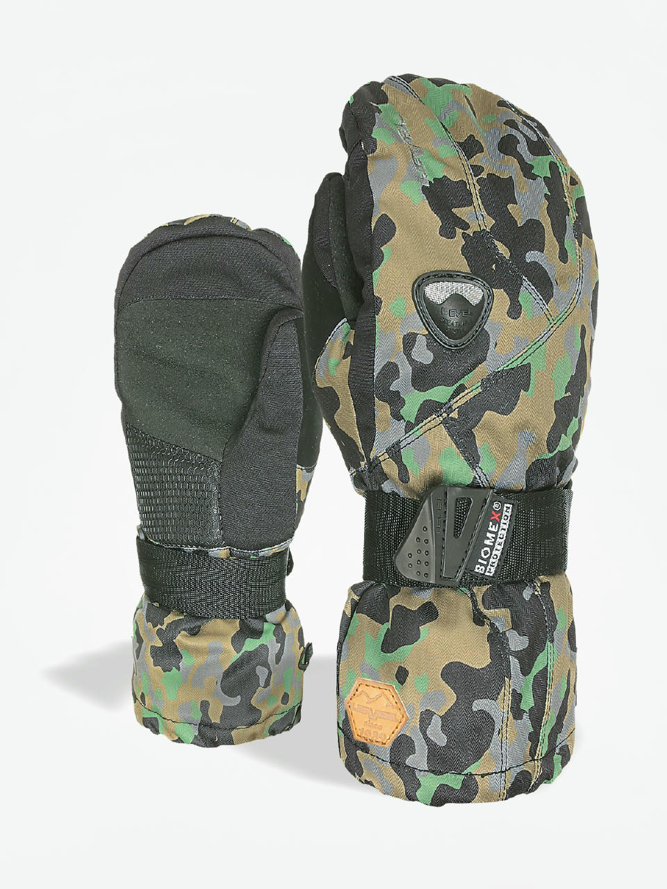 Level Fly Jr Mitt Gloves (camo)