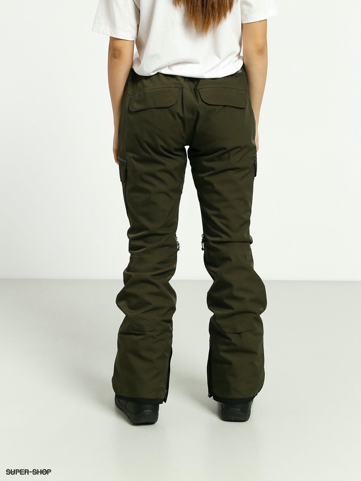 burton green snowboard pants