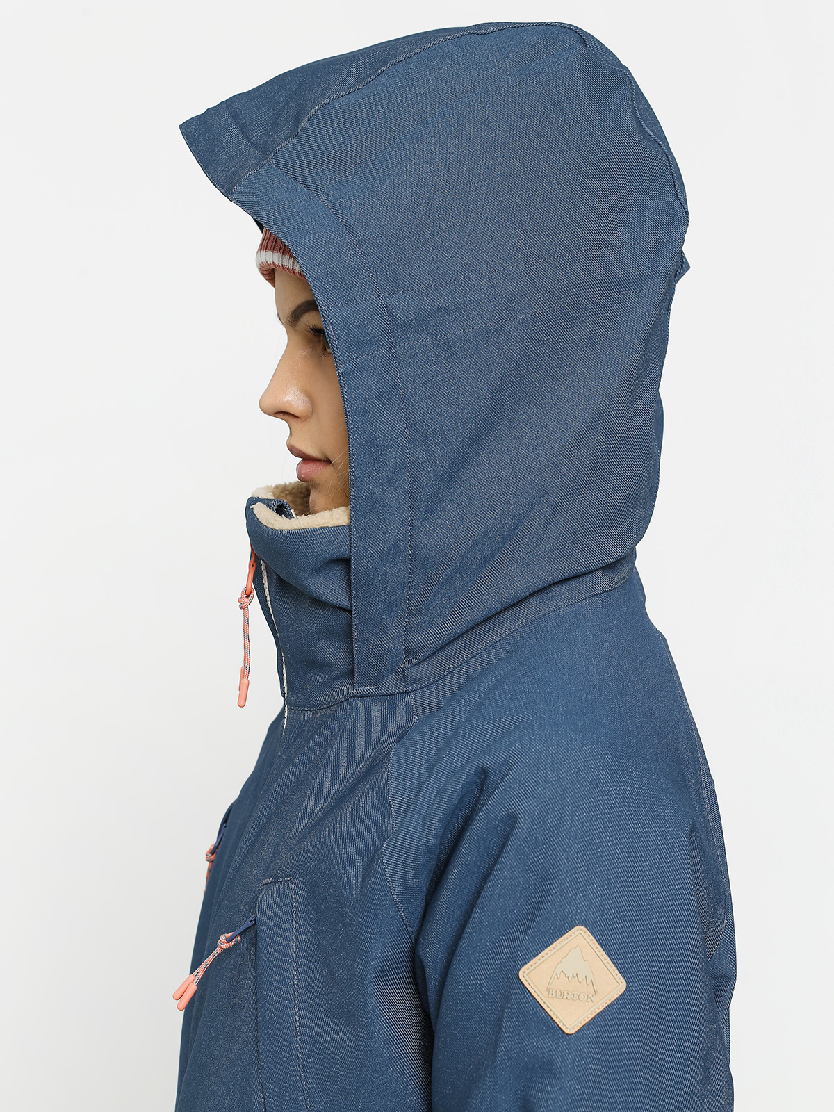 light blue snowboard jacket