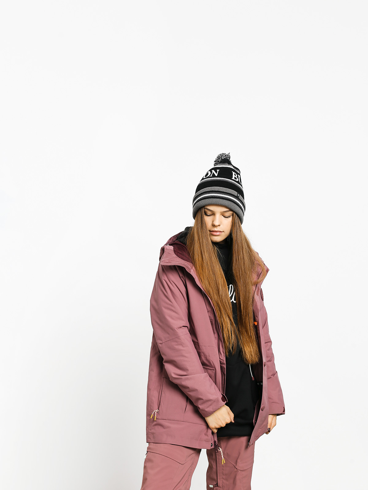 Damen Burton Ak Gore Embark Snowboard jacke (rose brown)