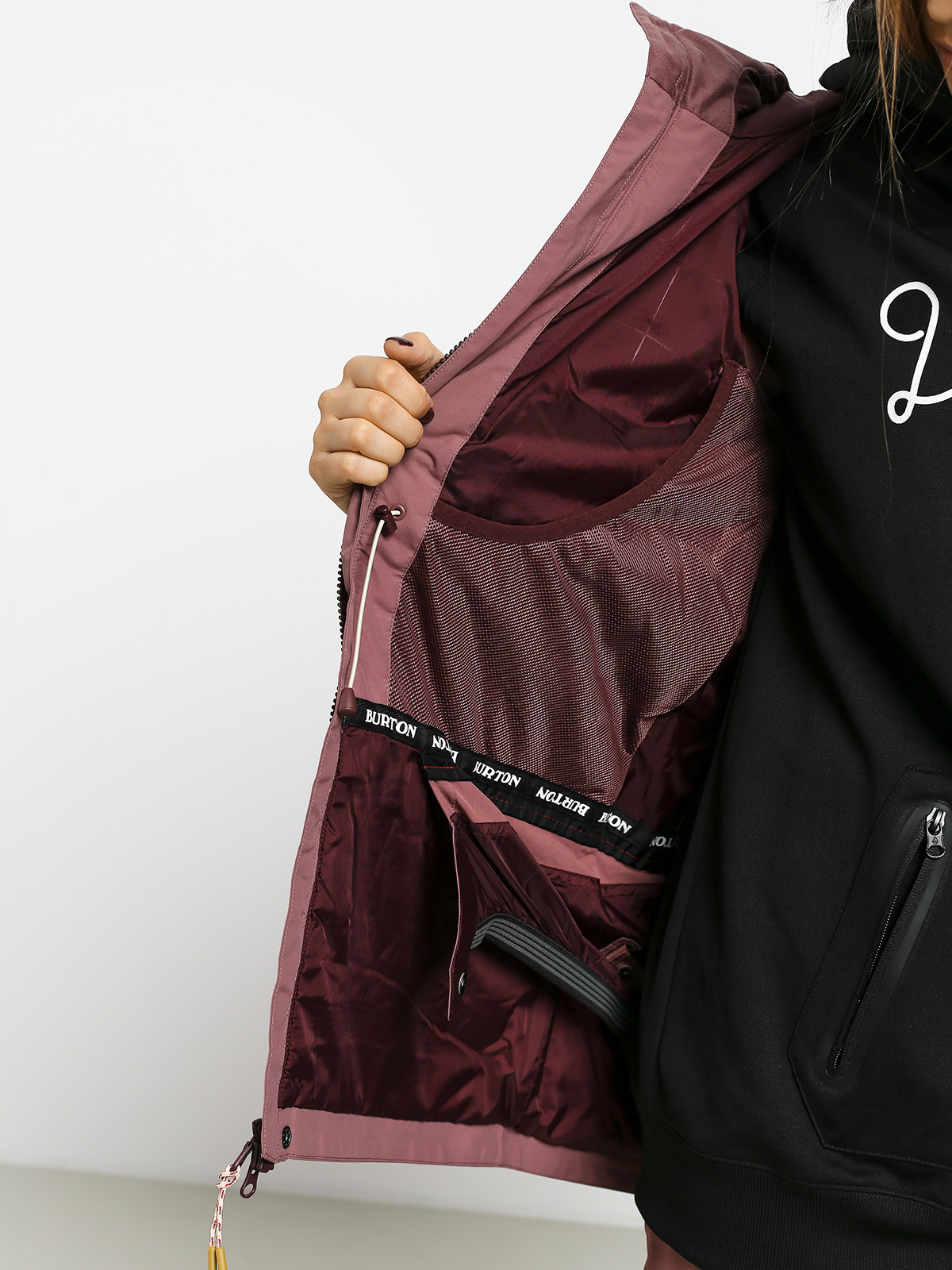 Damen Burton Ak Gore Embark Snowboard jacke (rose brown)