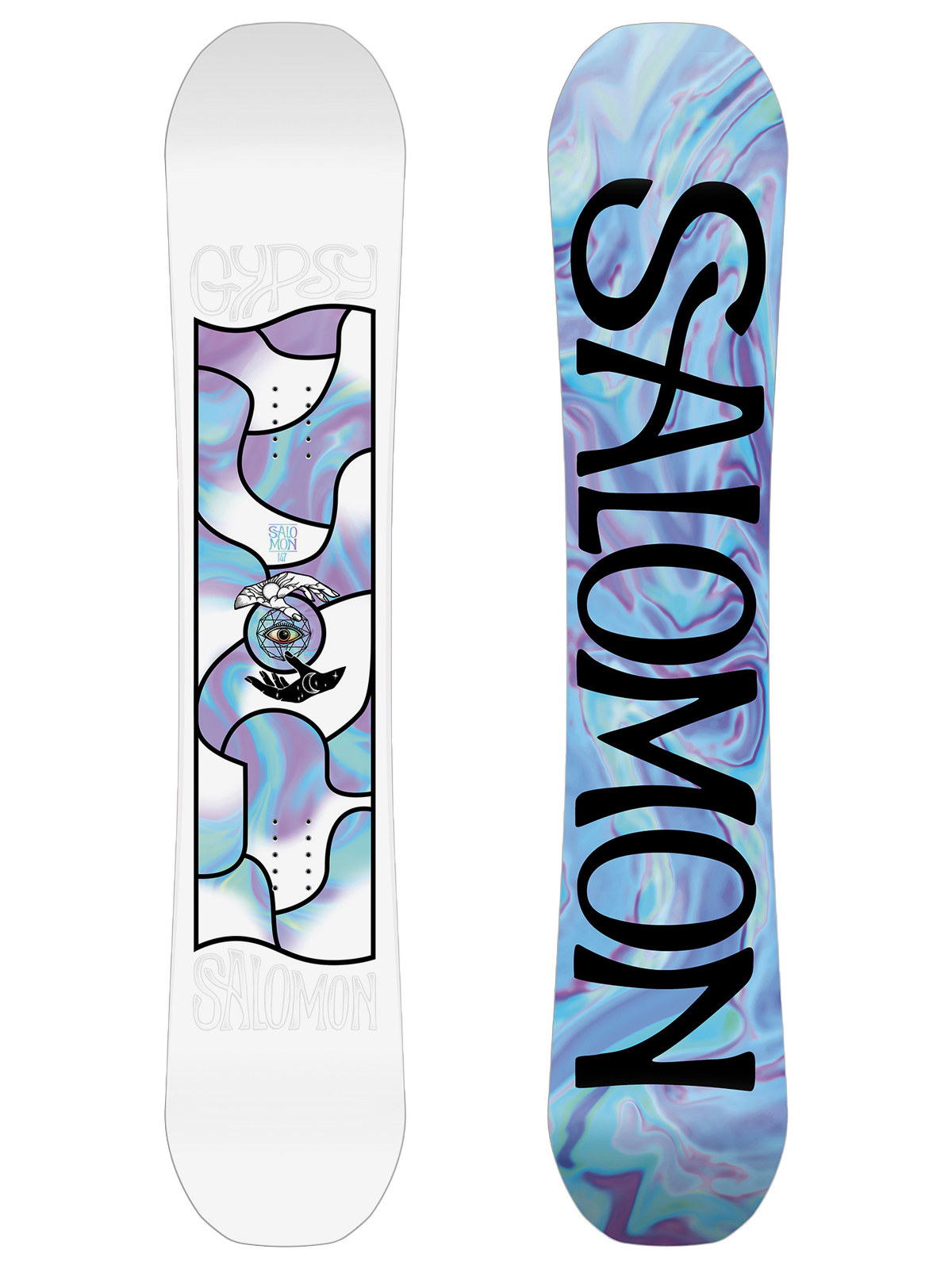 Salomon Gypsy Snowboard Wmn multicolor