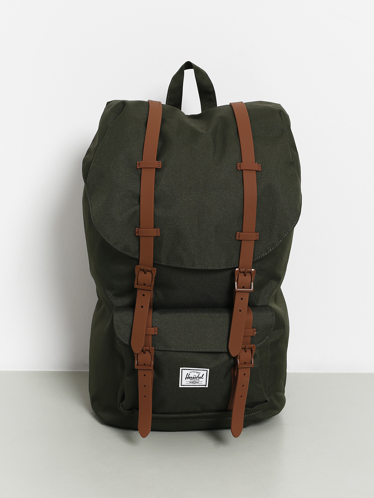 olive herschel backpack