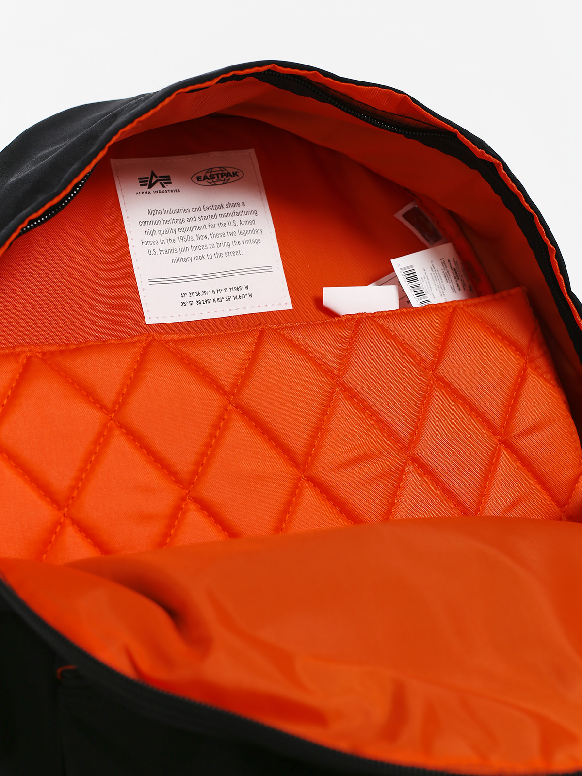 Eastpak x Alpha Industries Padded Pak R Backpack (alpha black)