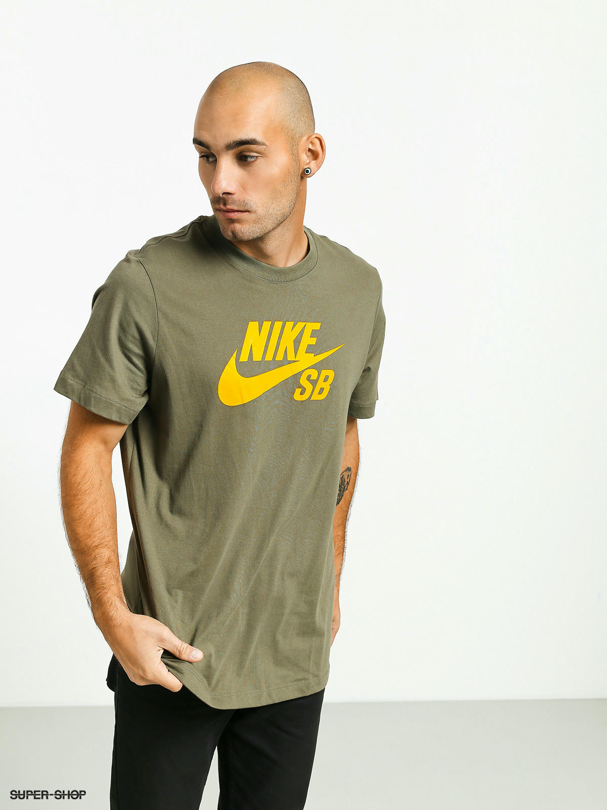 olive nike shirt