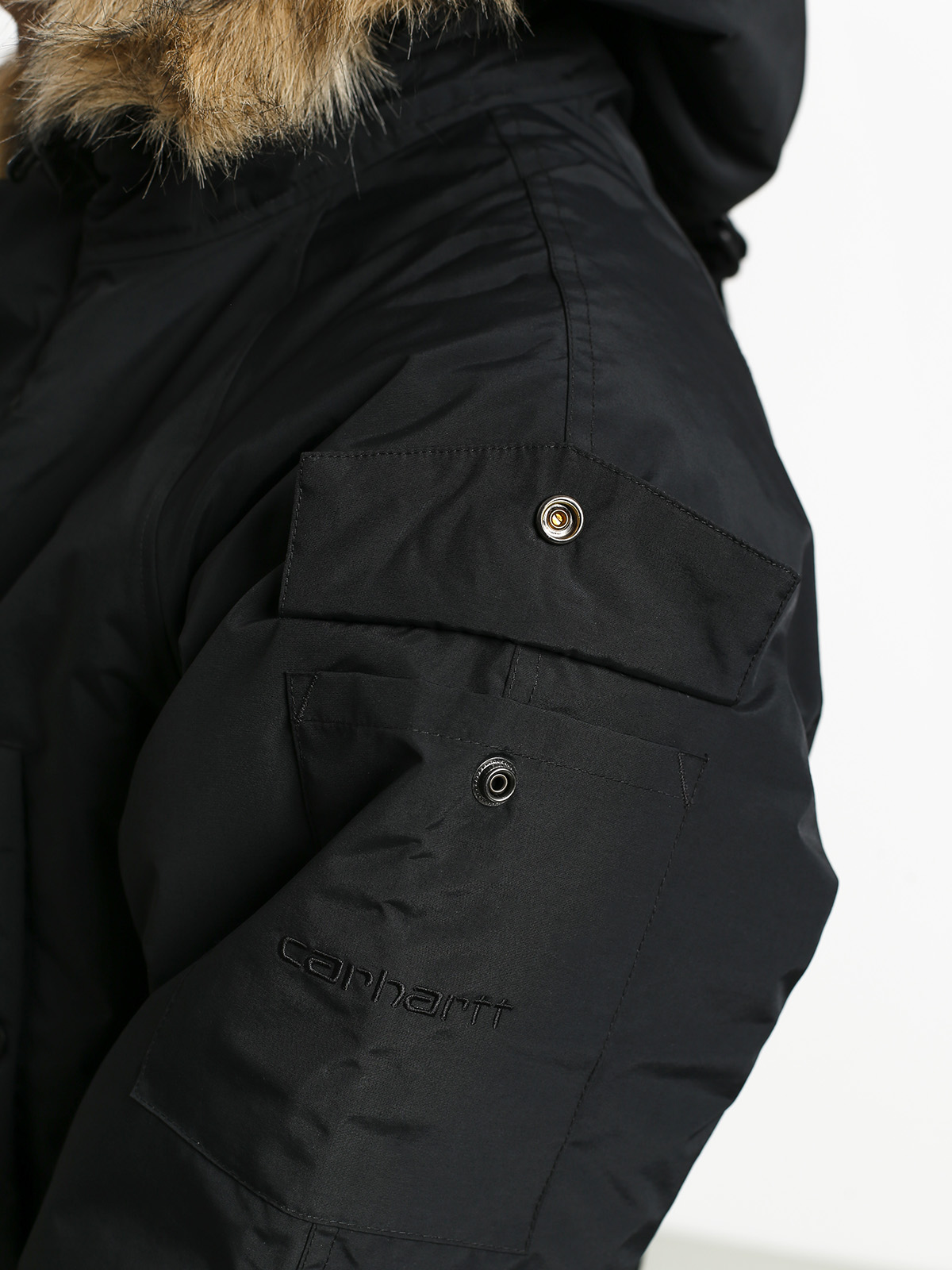 Carhartt WIP Anchorage Parka Jacket (black/black)