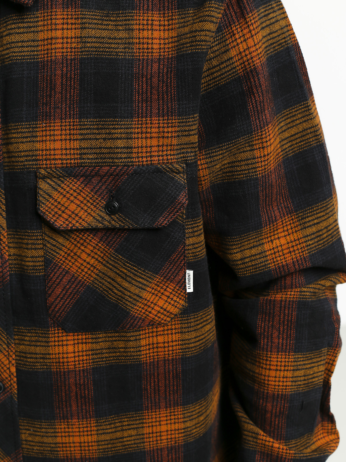 Element Wentworth Shadow Ls Shirt (gold brown)