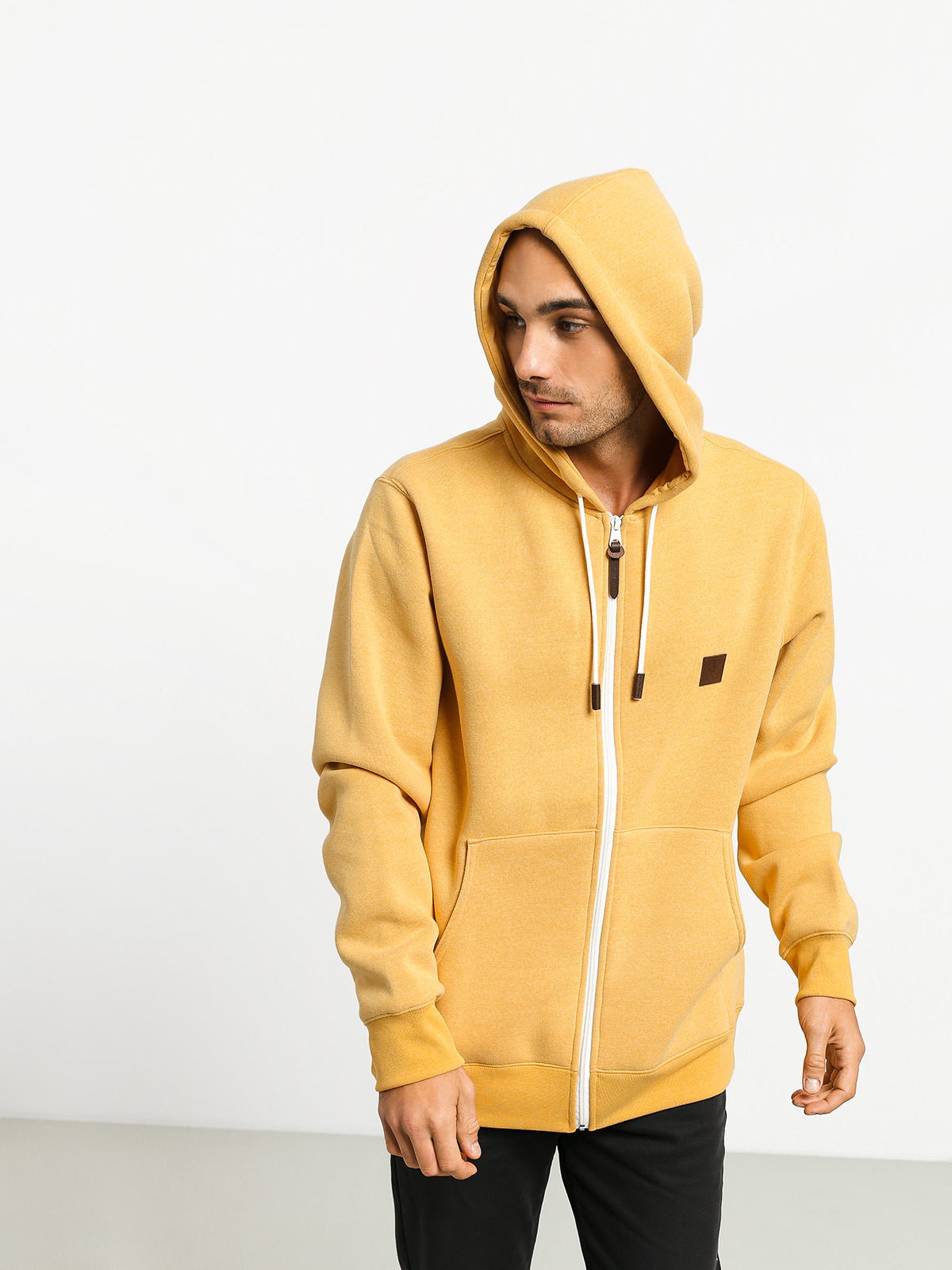 Element Heavy ZHD Hoodie yellow mineral yel htr