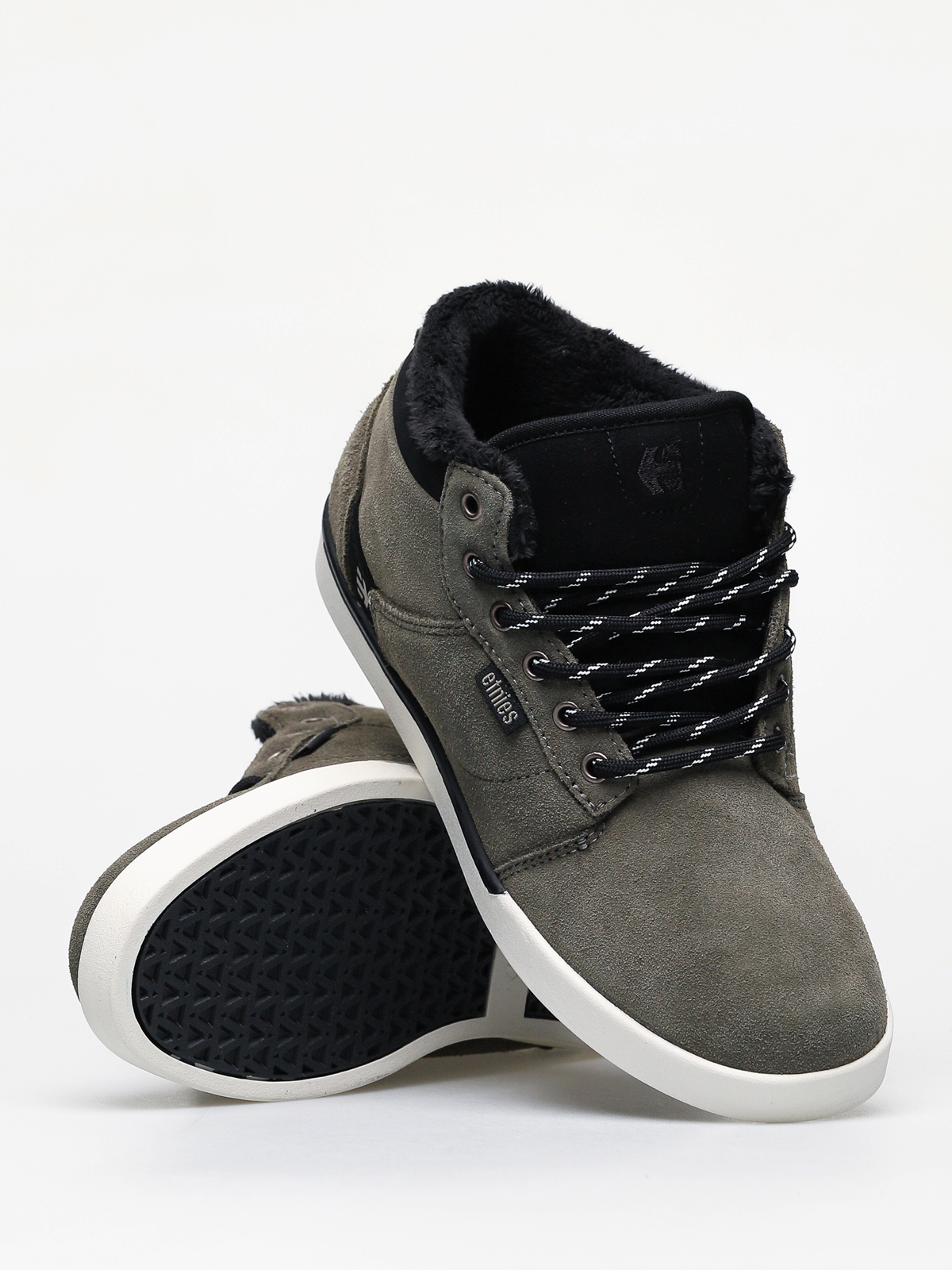 Etnies Jefferson Mid Shoes (olive/black)