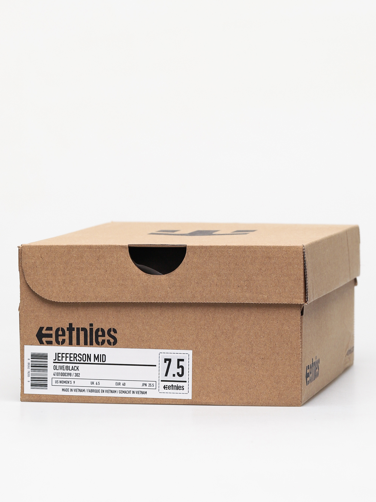 Etnies Jefferson Mid Shoes (olive/black)
