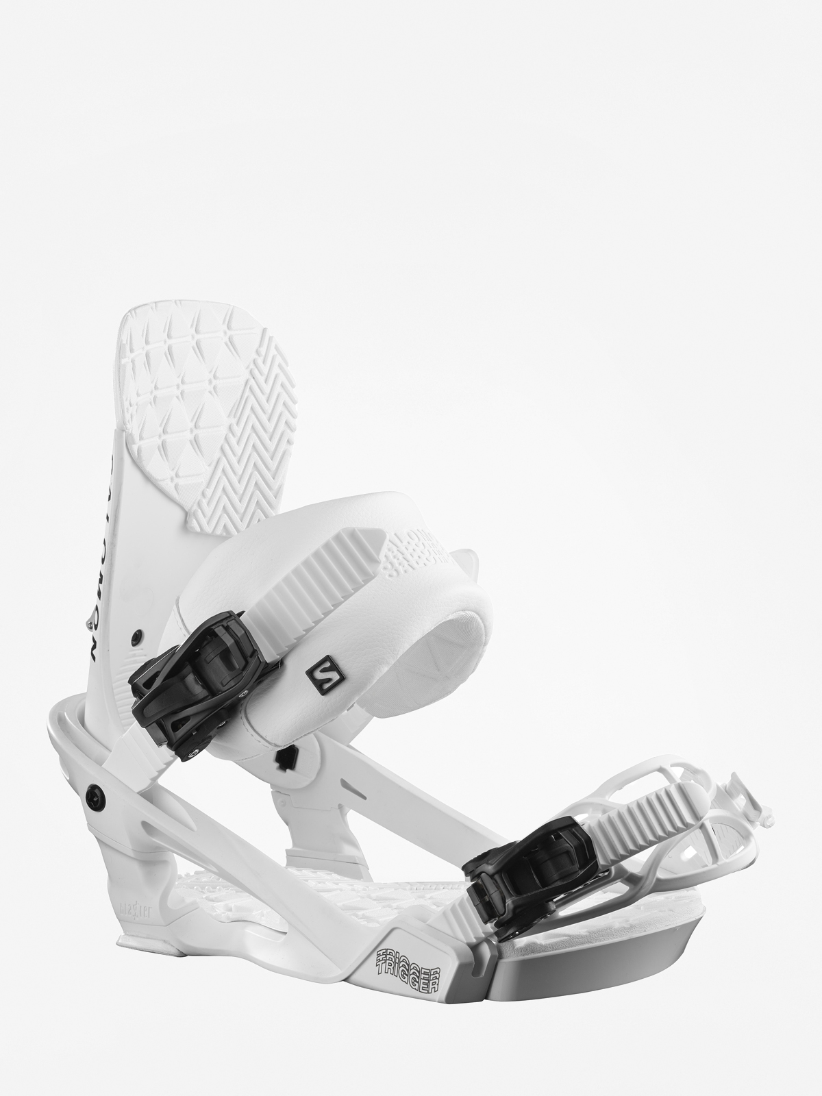 Herren Salomon Trigger Snowboard bindung (white)