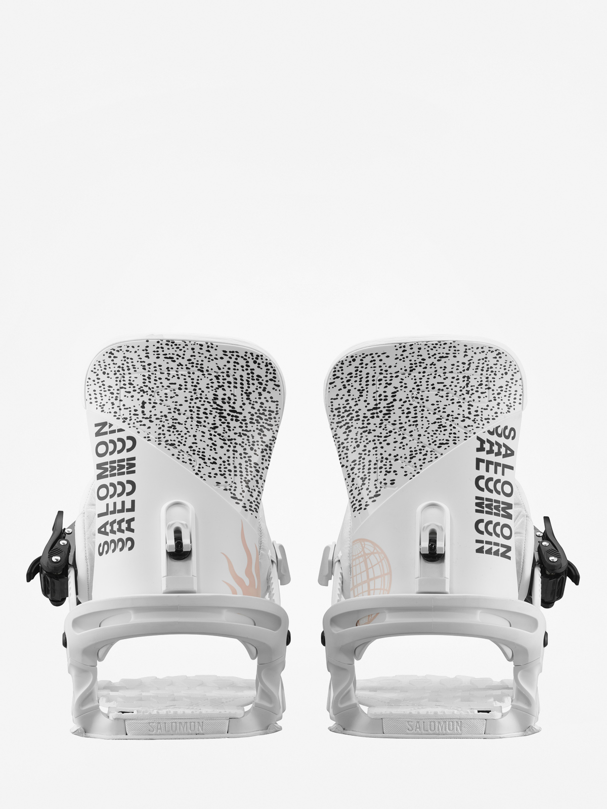 Herren Salomon Trigger Snowboard bindung (white)