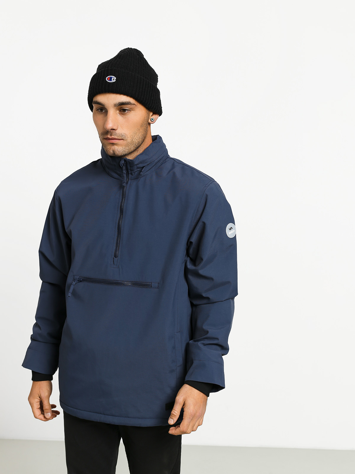 RVCA Accomplice Anorak Jacket (moody blue)