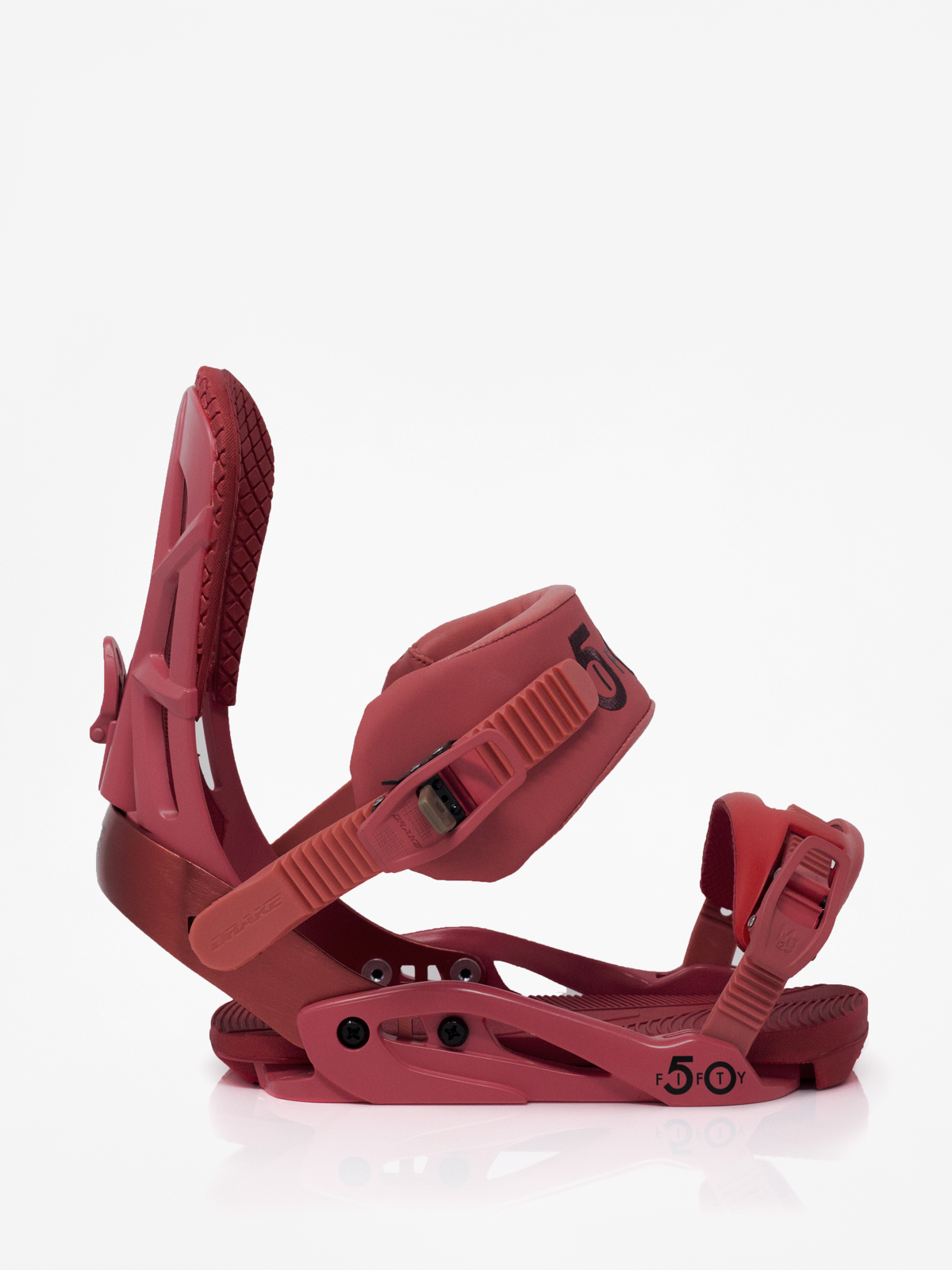 Drake Fifty Snowboard bindings (bloody red)