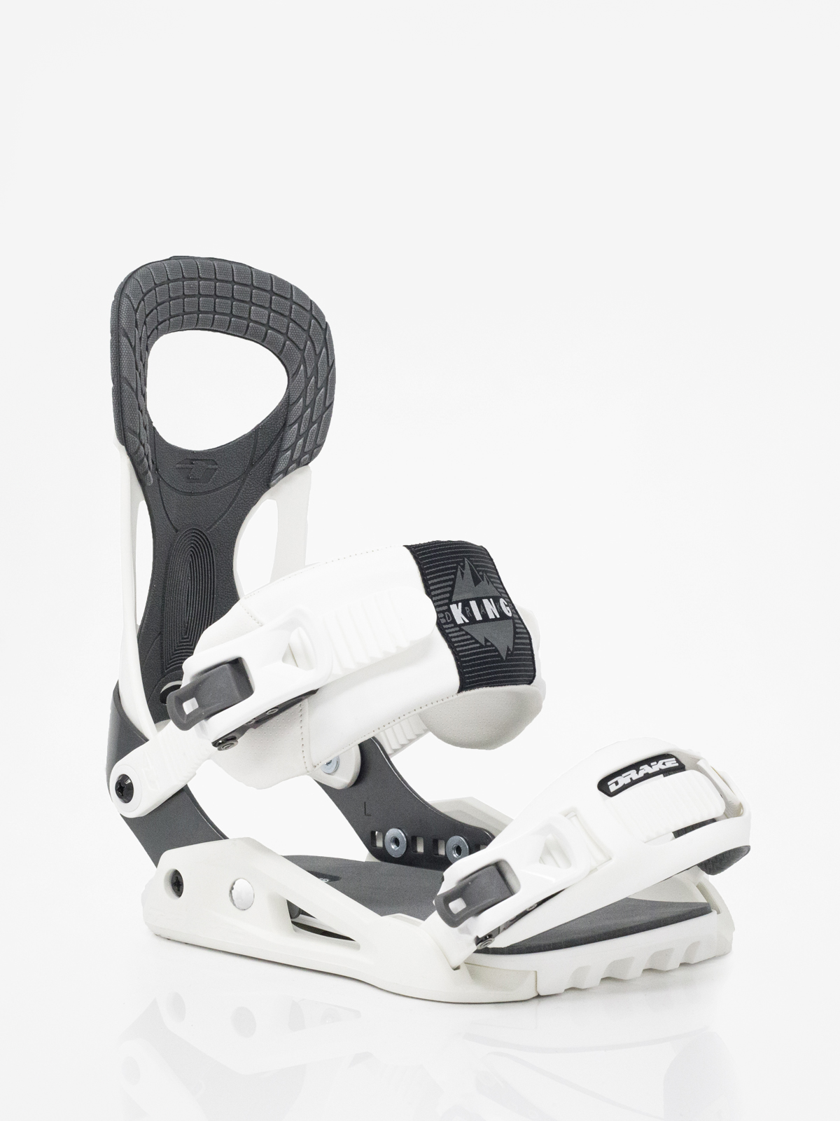 Drake King Snowboard bindings (white)