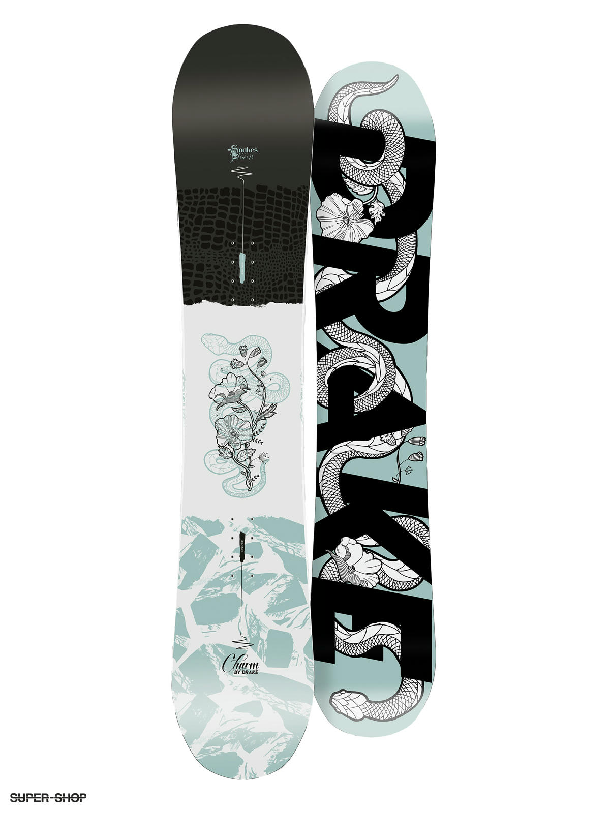 drake charm snowboard