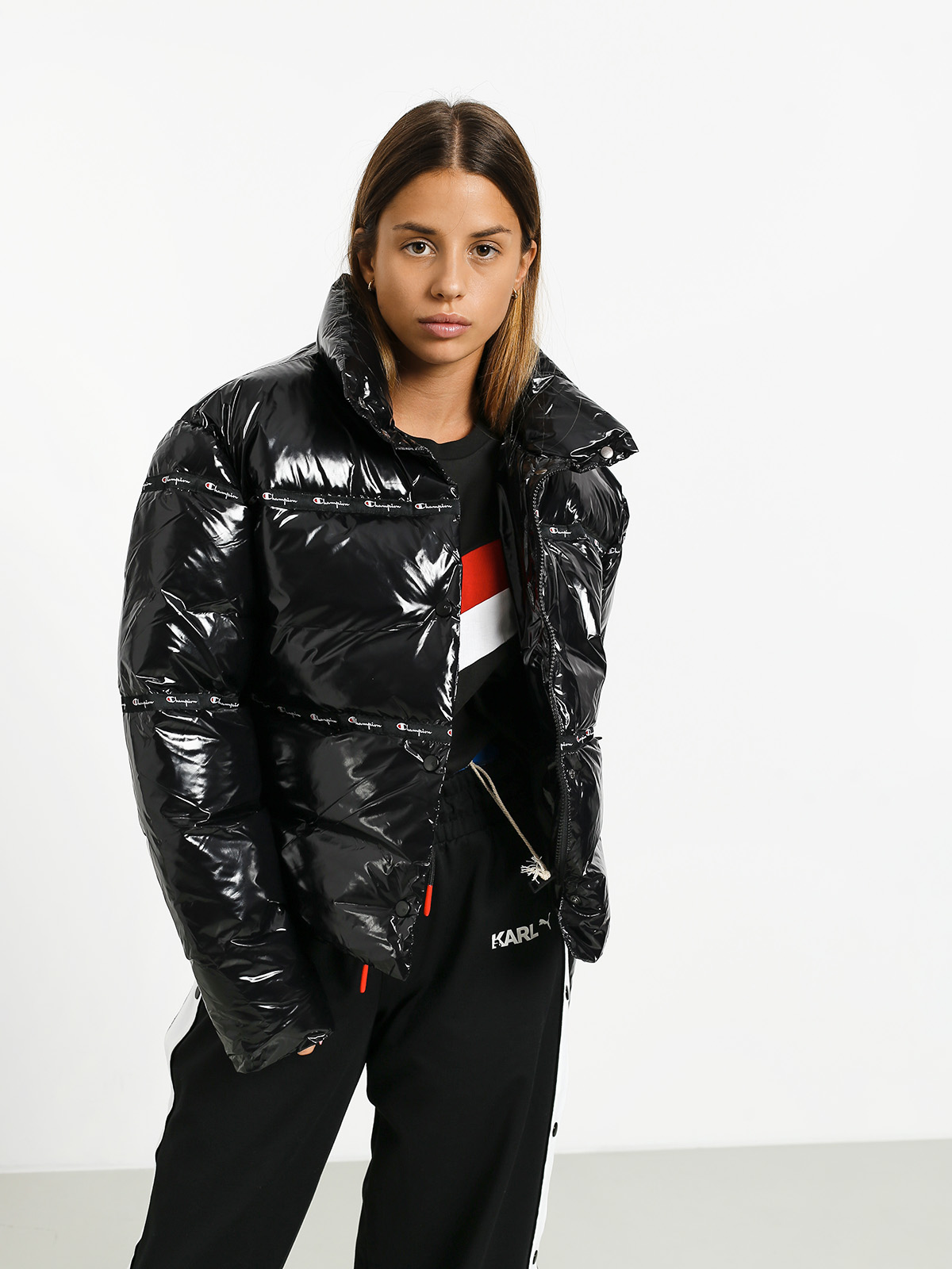 Champion Tbd Nylon Jacket Wmn (nbk)