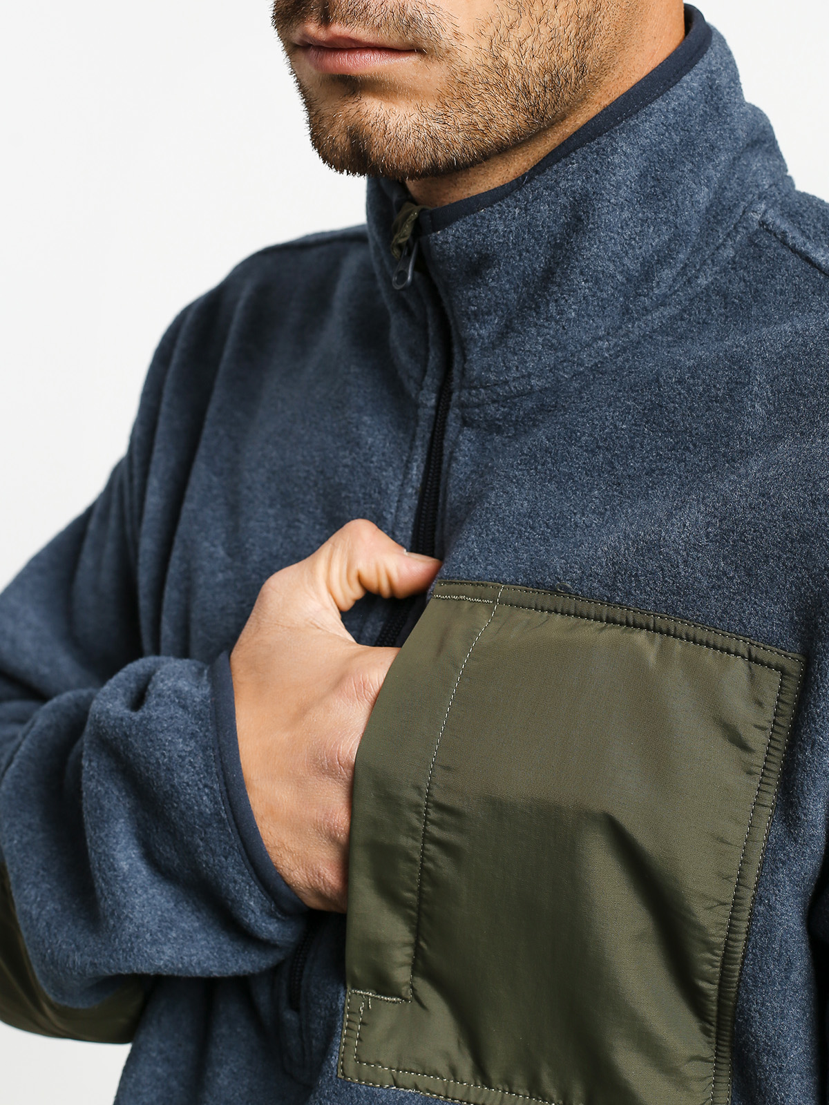 Element Windrift Qtr Zip Sweatshirt (eclipse nav hea)