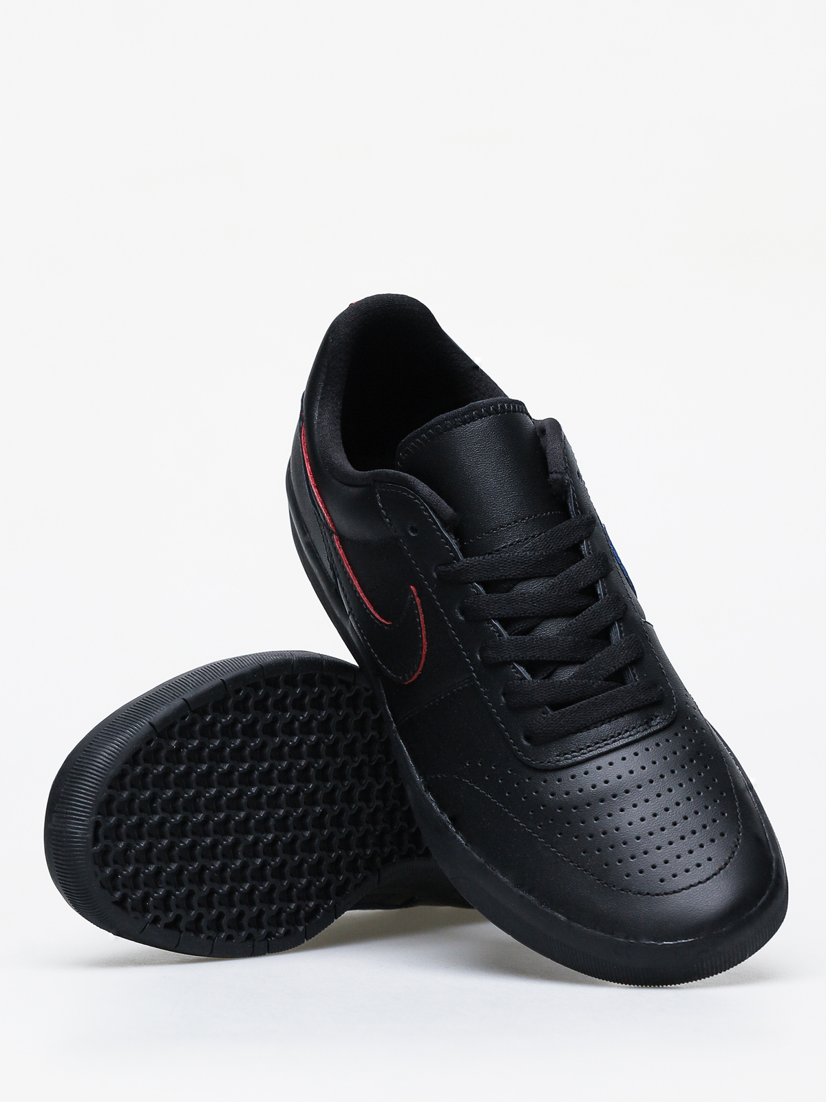 Nike SB Team Classic Premium Schuhe (black/black university red pacific blue)