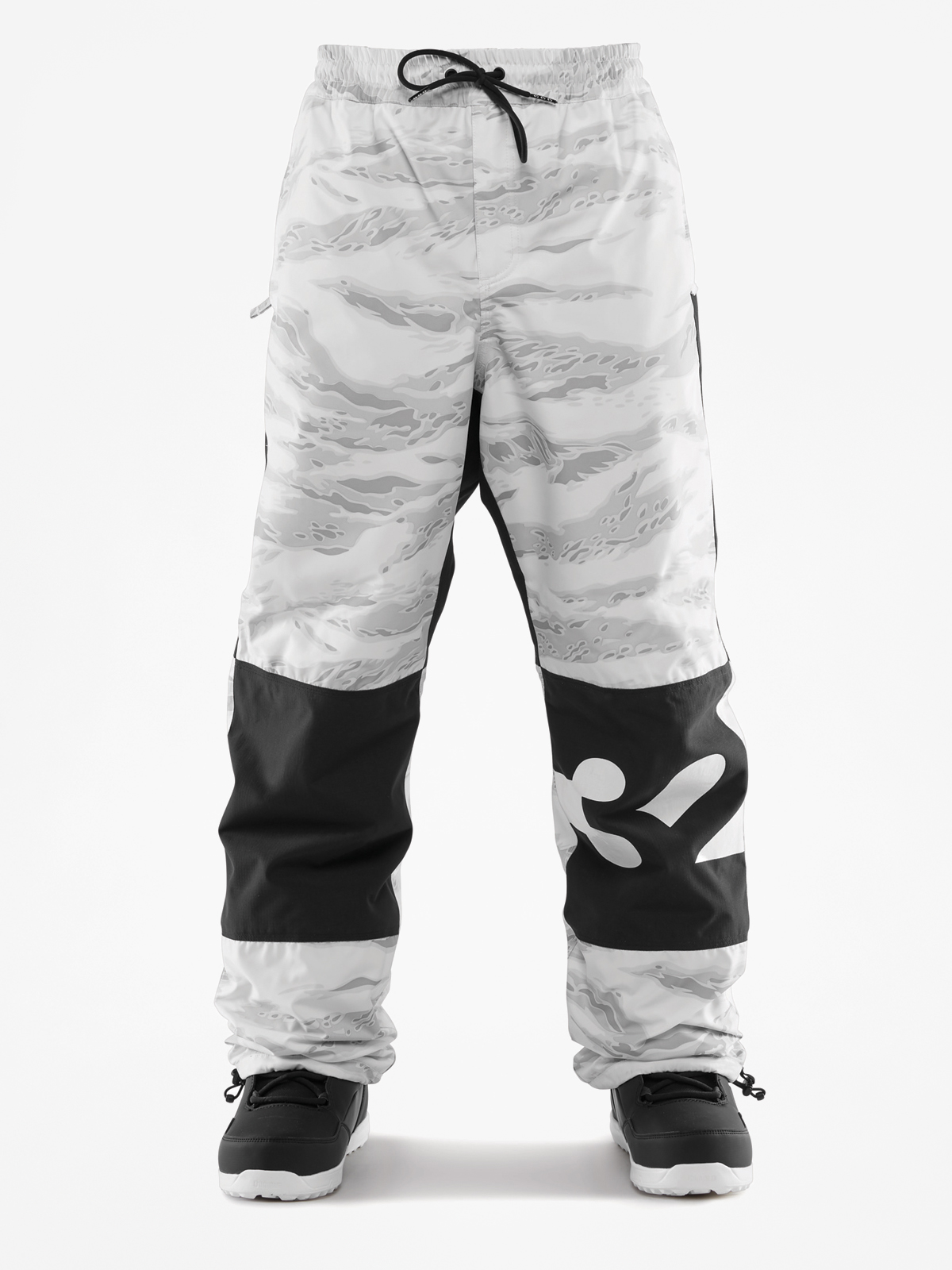 Mens ThirtyTwo Sweeper Snowboard pants (white/camo)