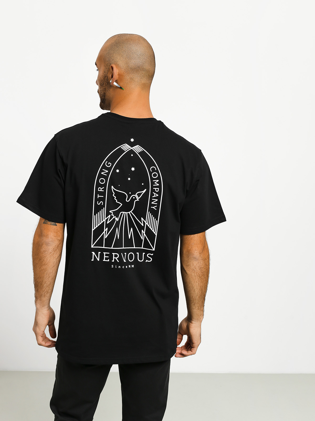 Nervous Nightly T-shirt (black)