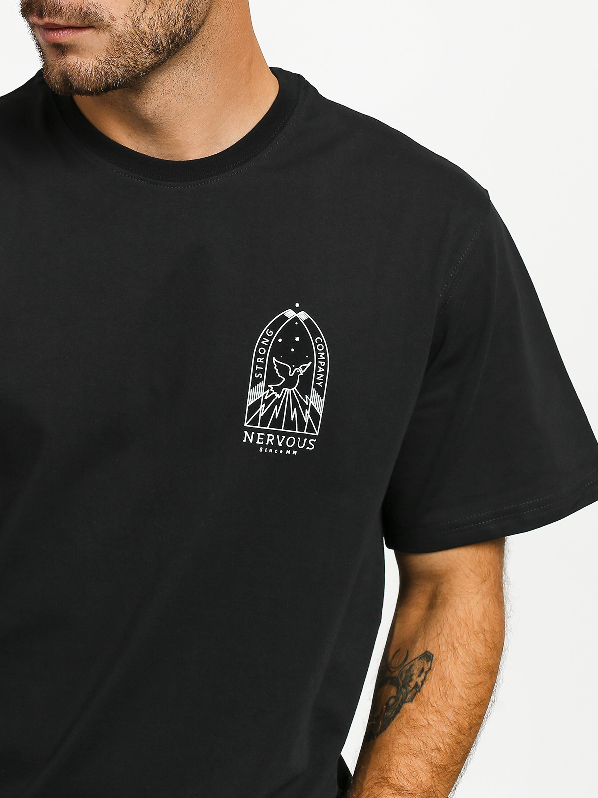 Nervous Nightly T-shirt (black)